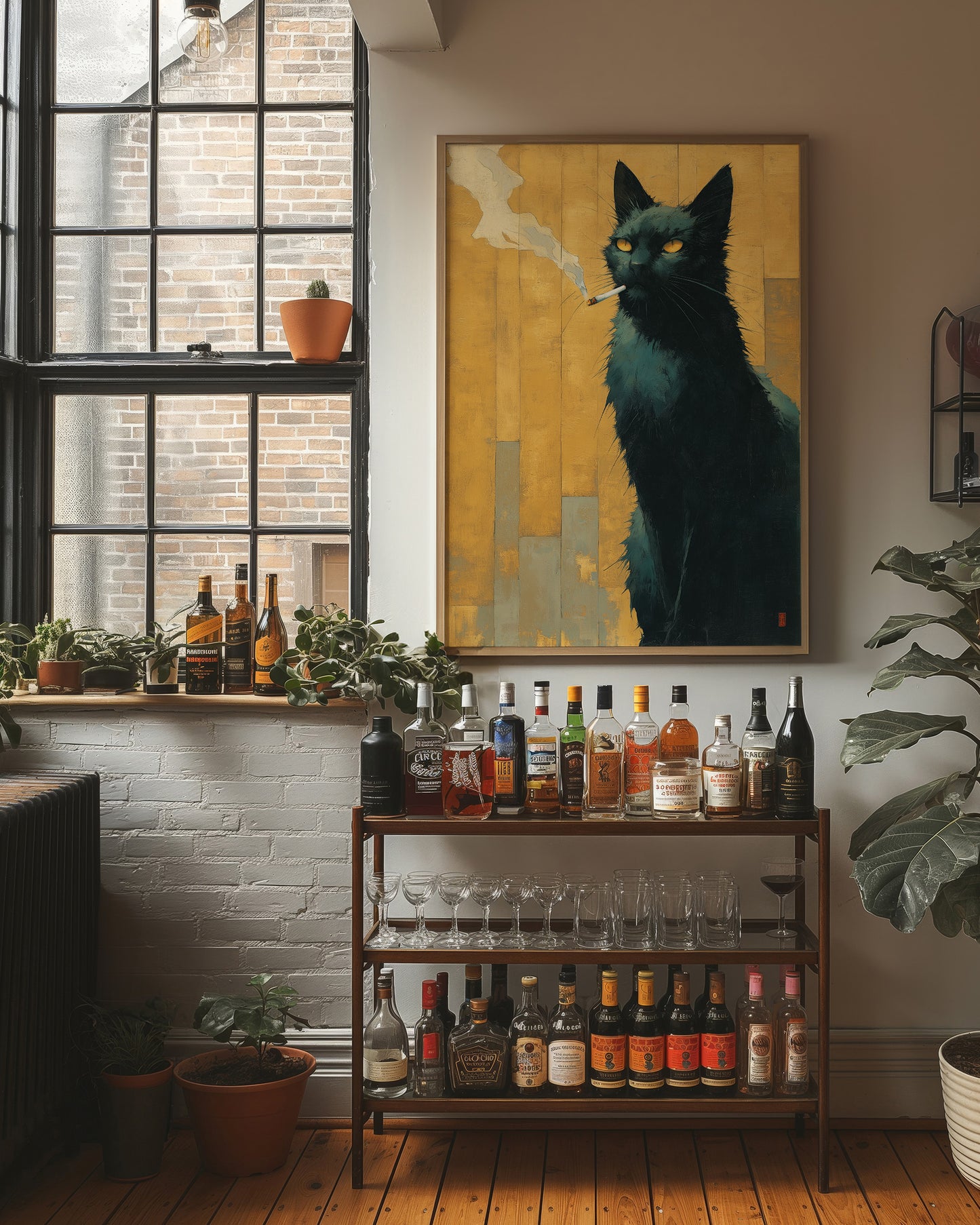 Midnight Cat's Golden Hour Rebellion