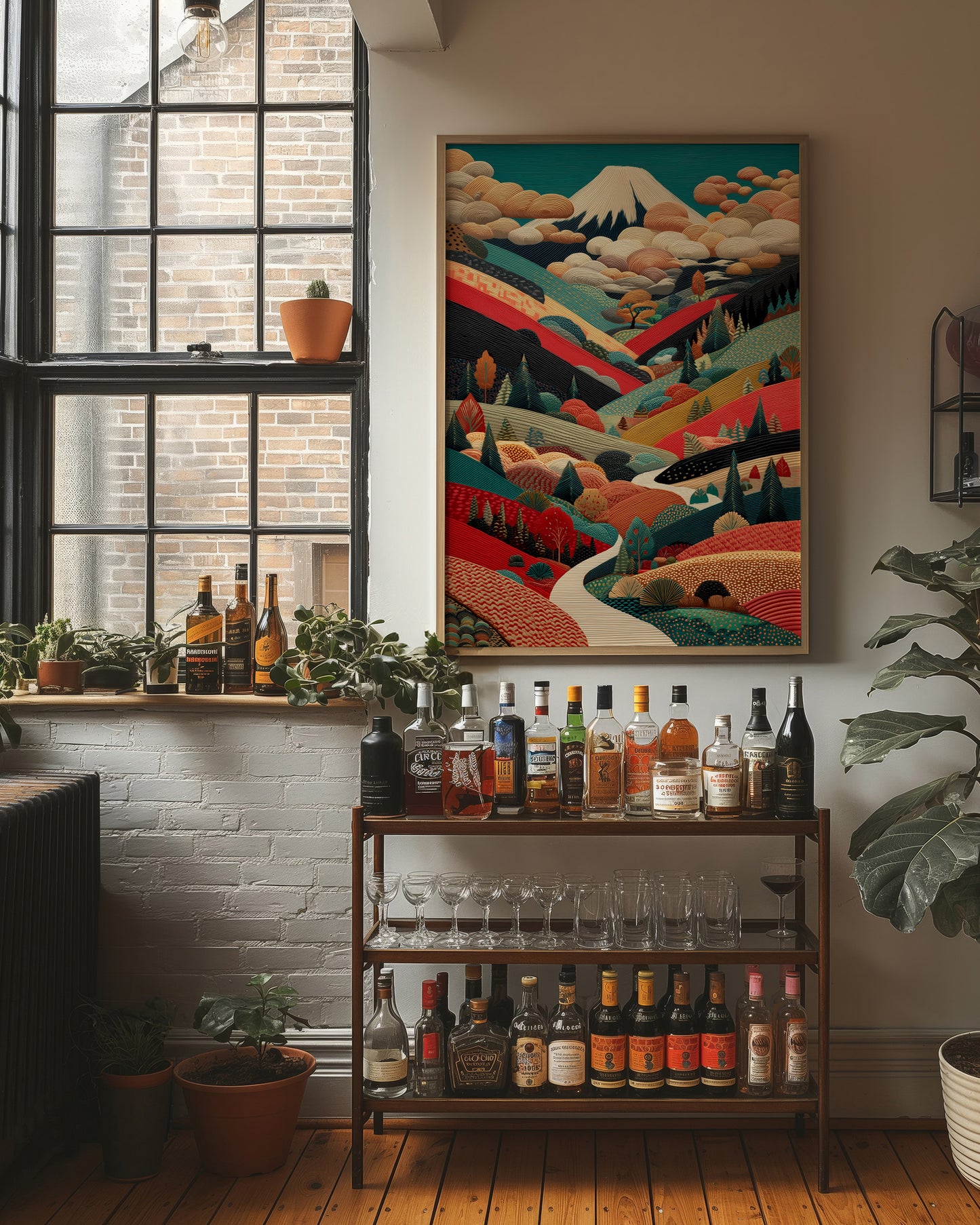 Mountain Path Weaves Sacred Stories