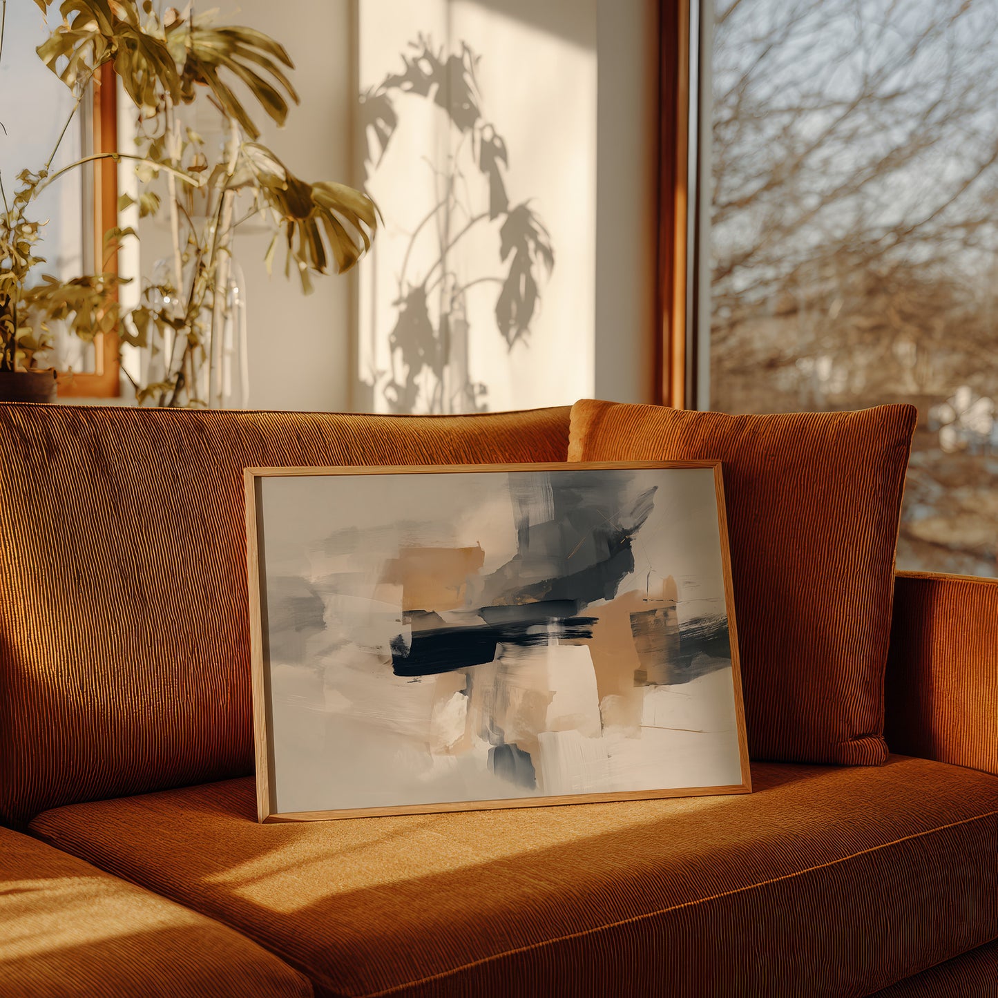 Afternoon Light Paints Abstract Stories