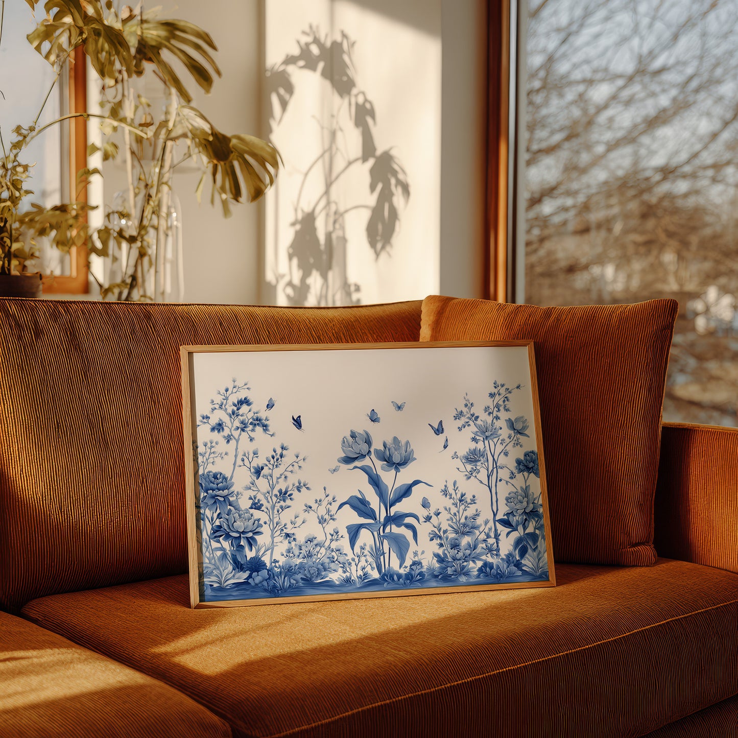 Blue Petals Tell Morning Stories