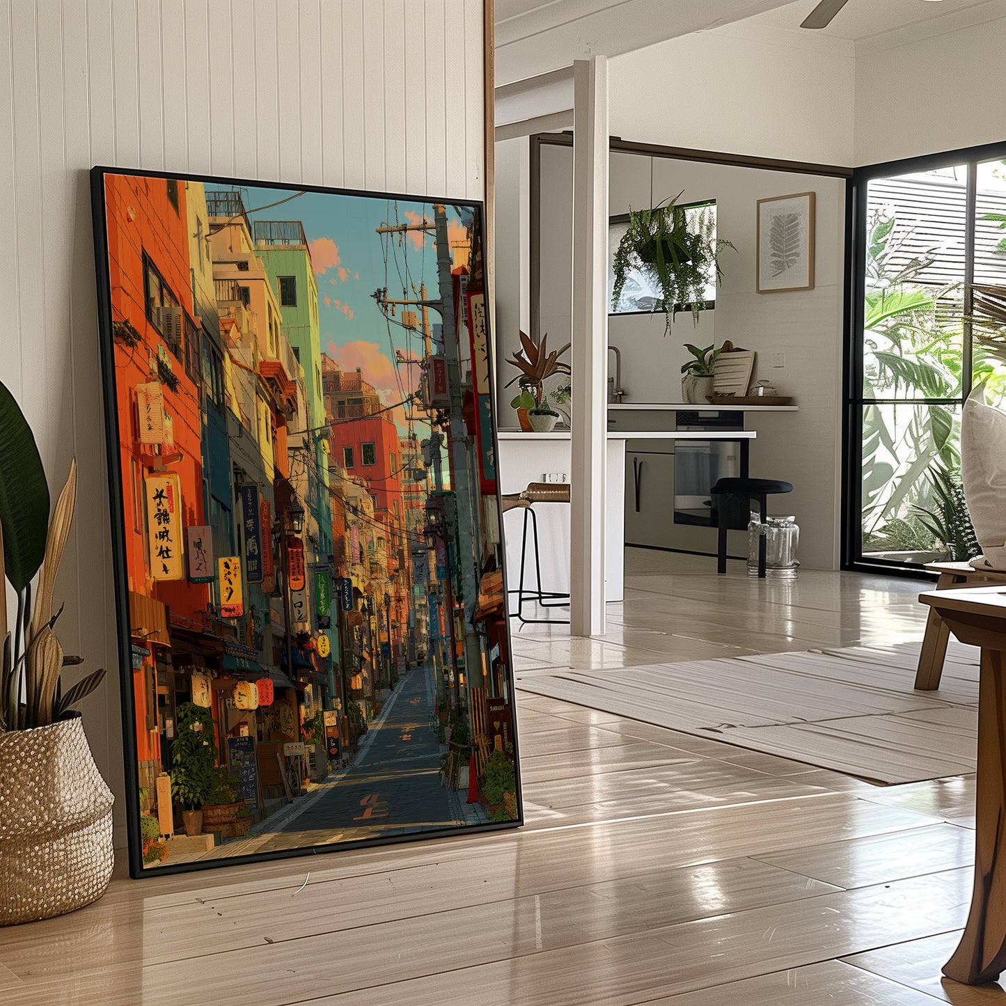 Tokyo Streets Glow At Dusk