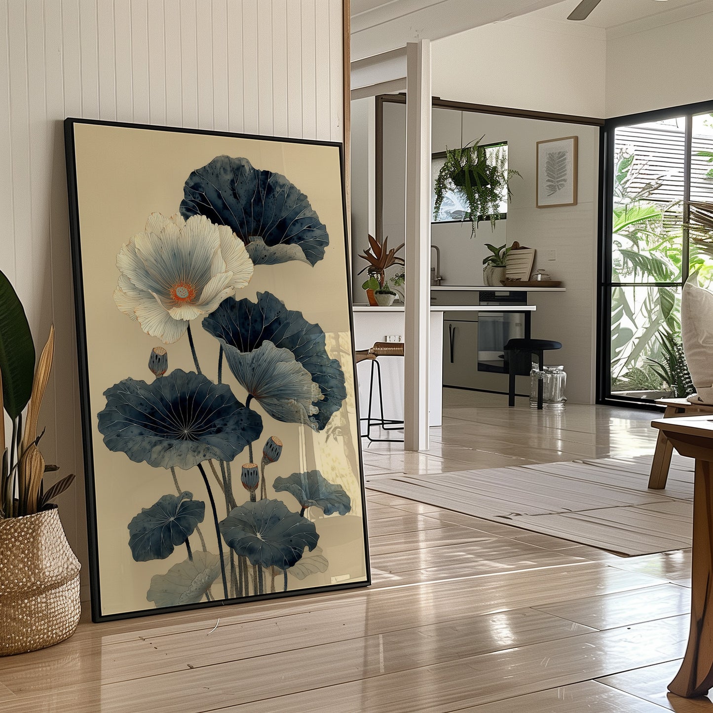 Lotus Blooms Above Evening Spirits