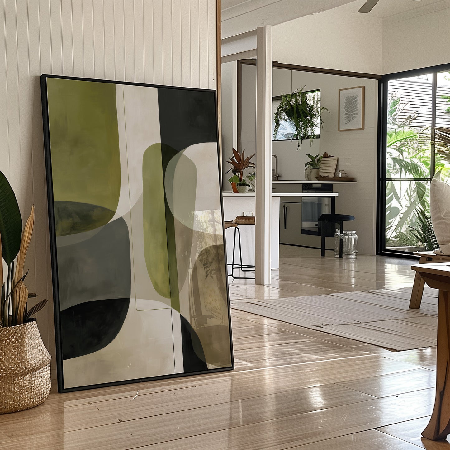 Olive Curves Meet Industrial Charm