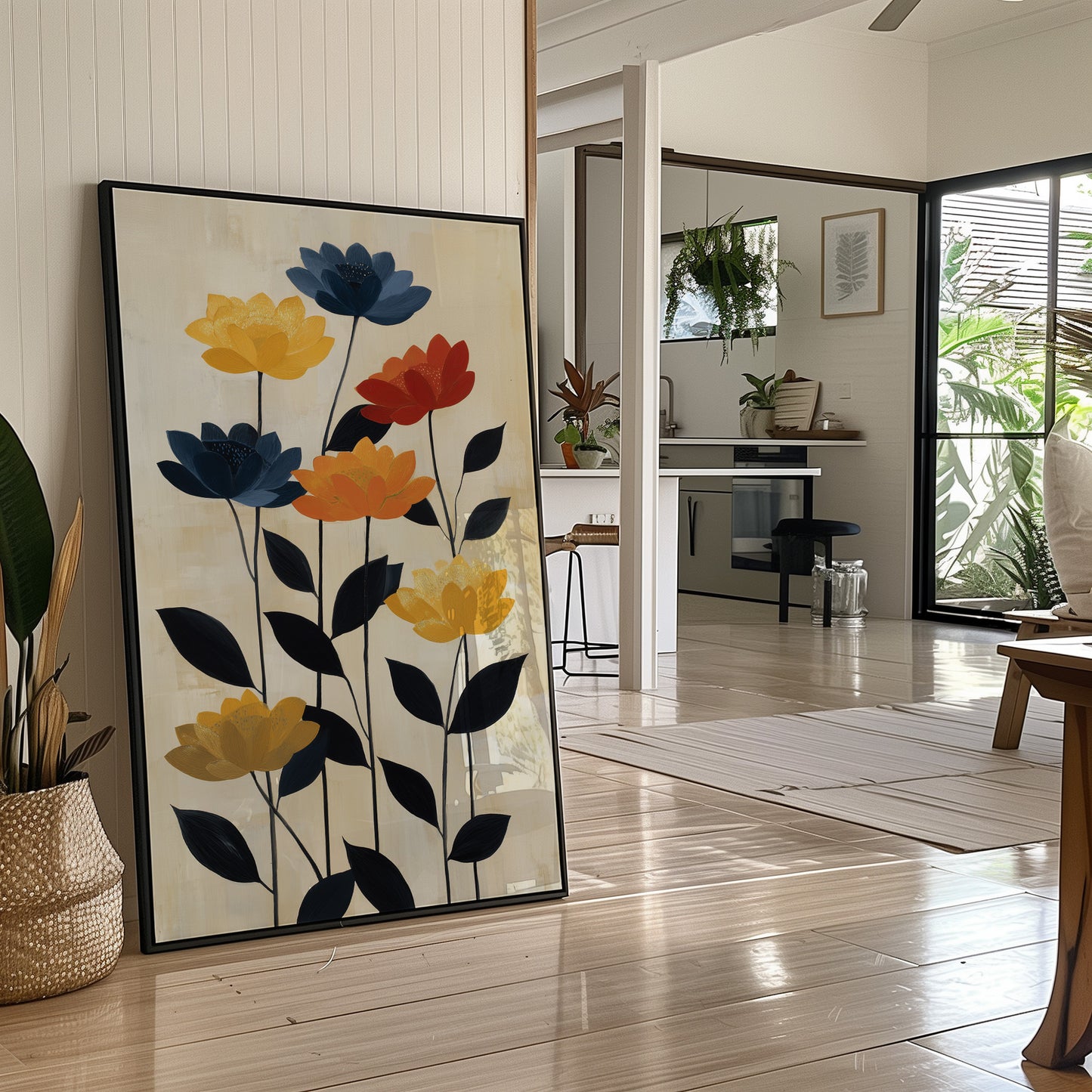 Autumn Petals Dance In Morning Light