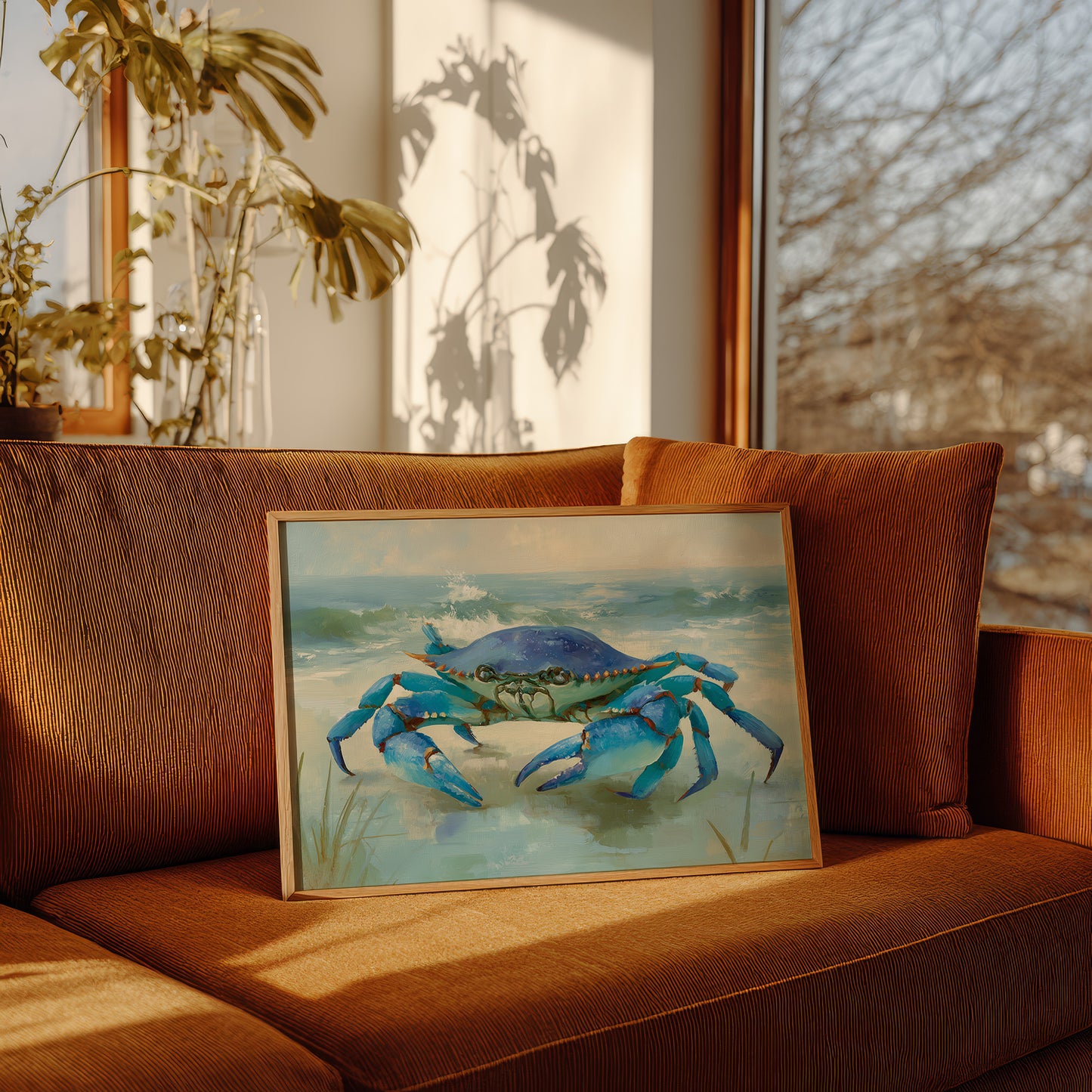 Blue Sentinel Of Tidal Shores