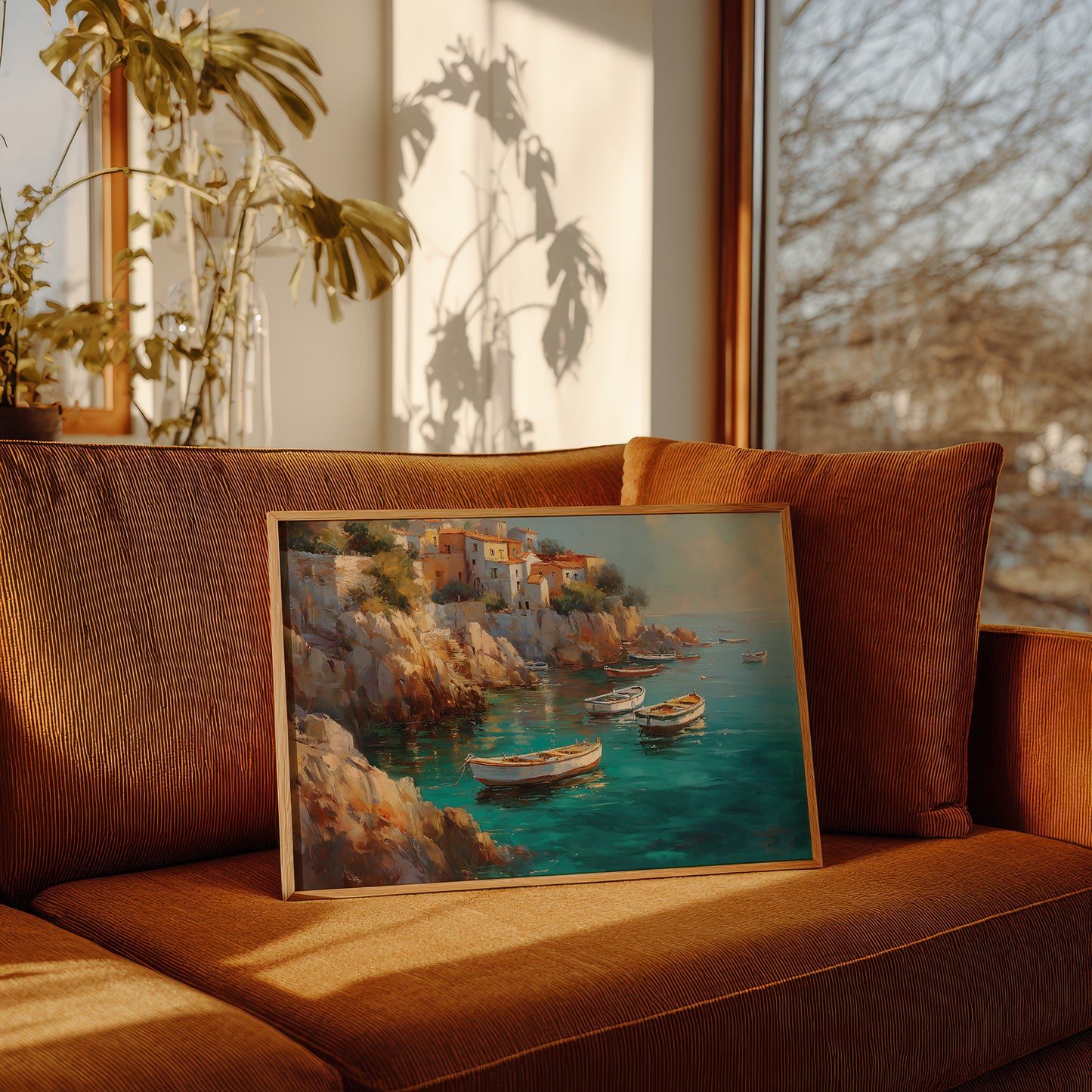 Cliffside Village Meets Azure Waters