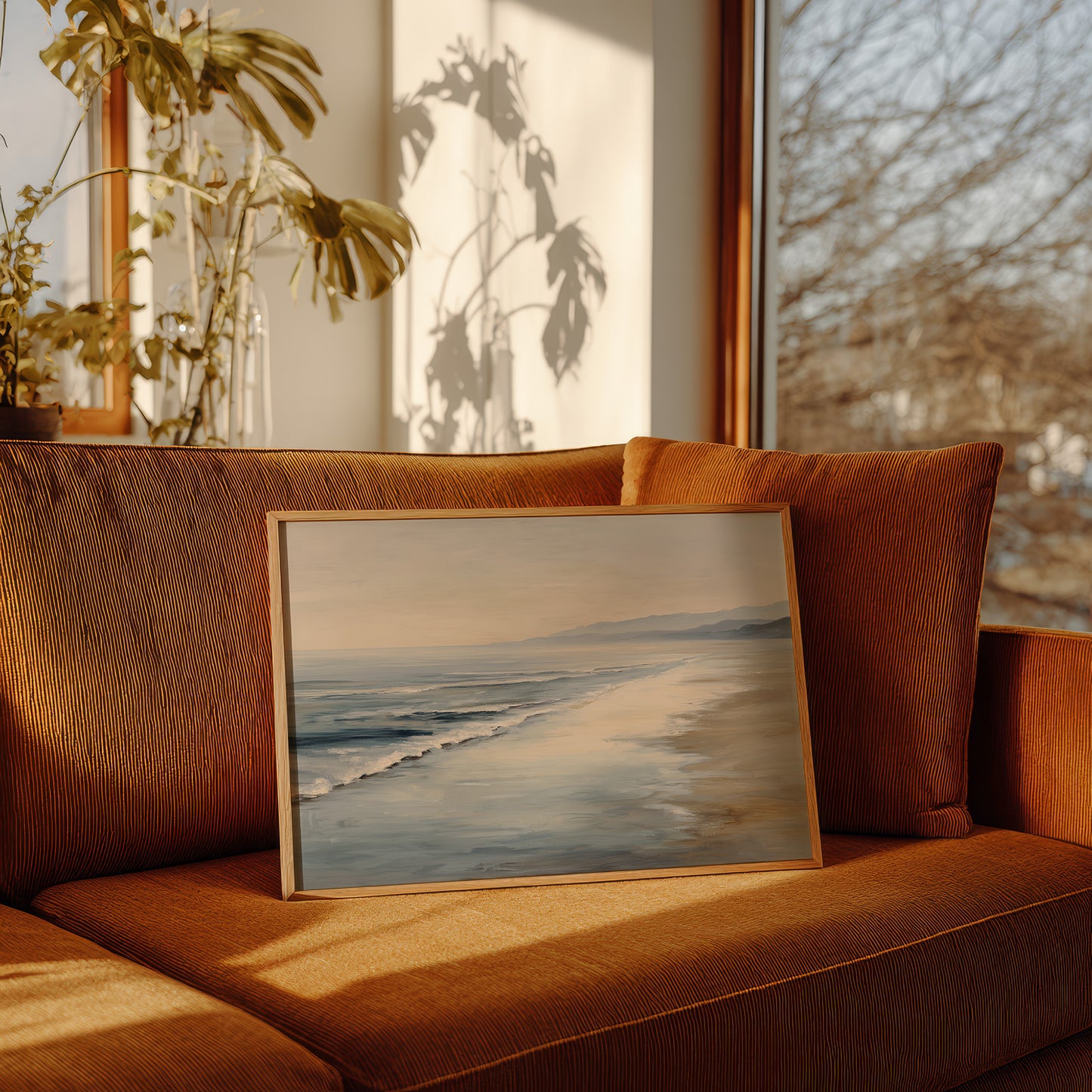 Dawn Breaks Along Silent Shores