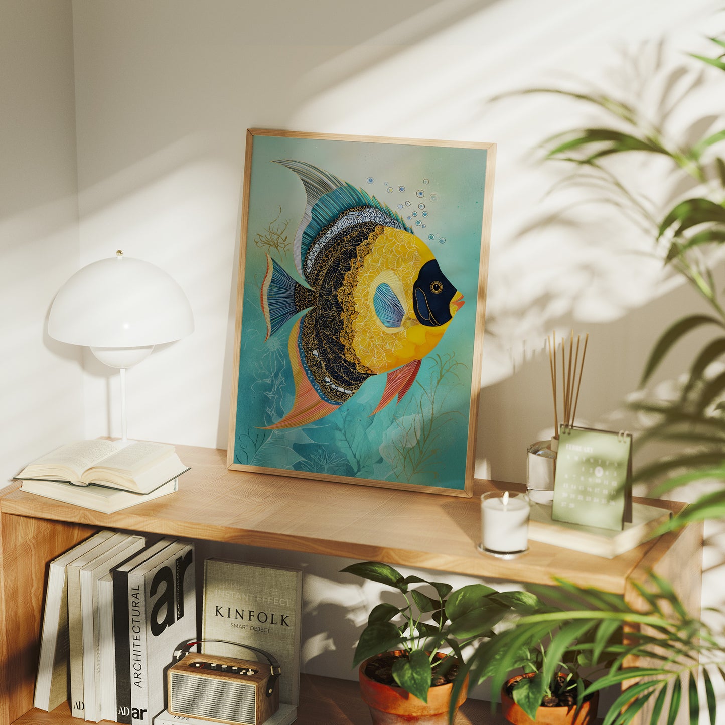 Golden Guardian of Aqua Depths