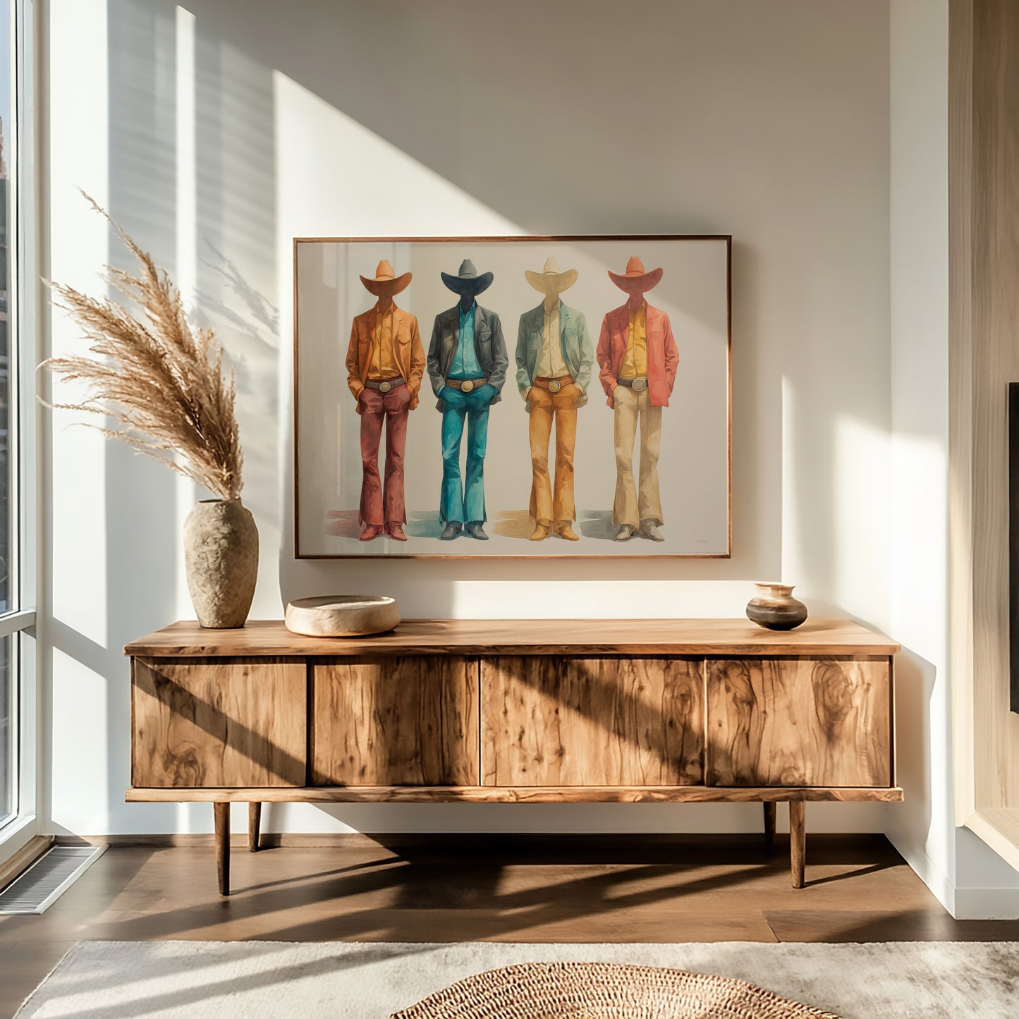 Chromatic Cowboys: Identity Through Absence