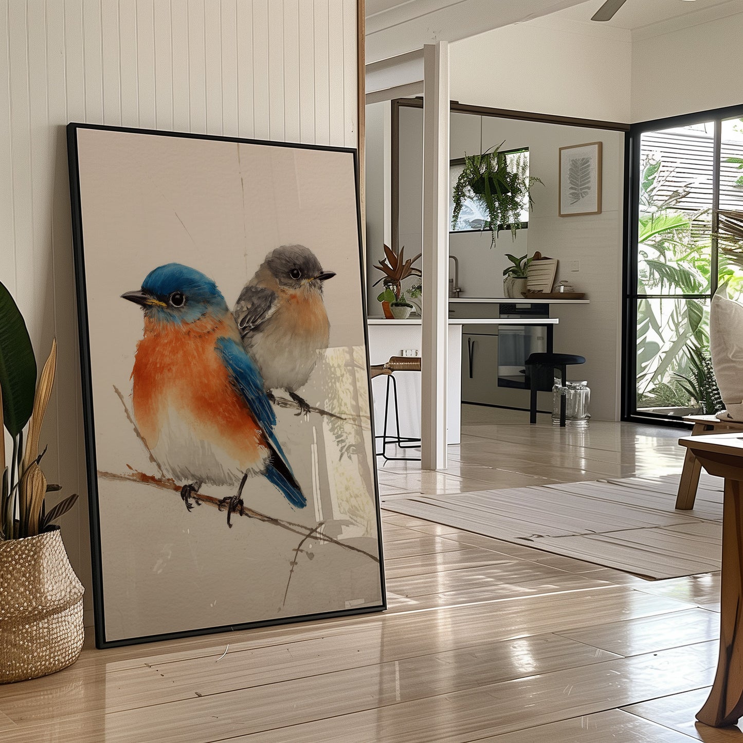 Feathered Companions in Gentle Repose