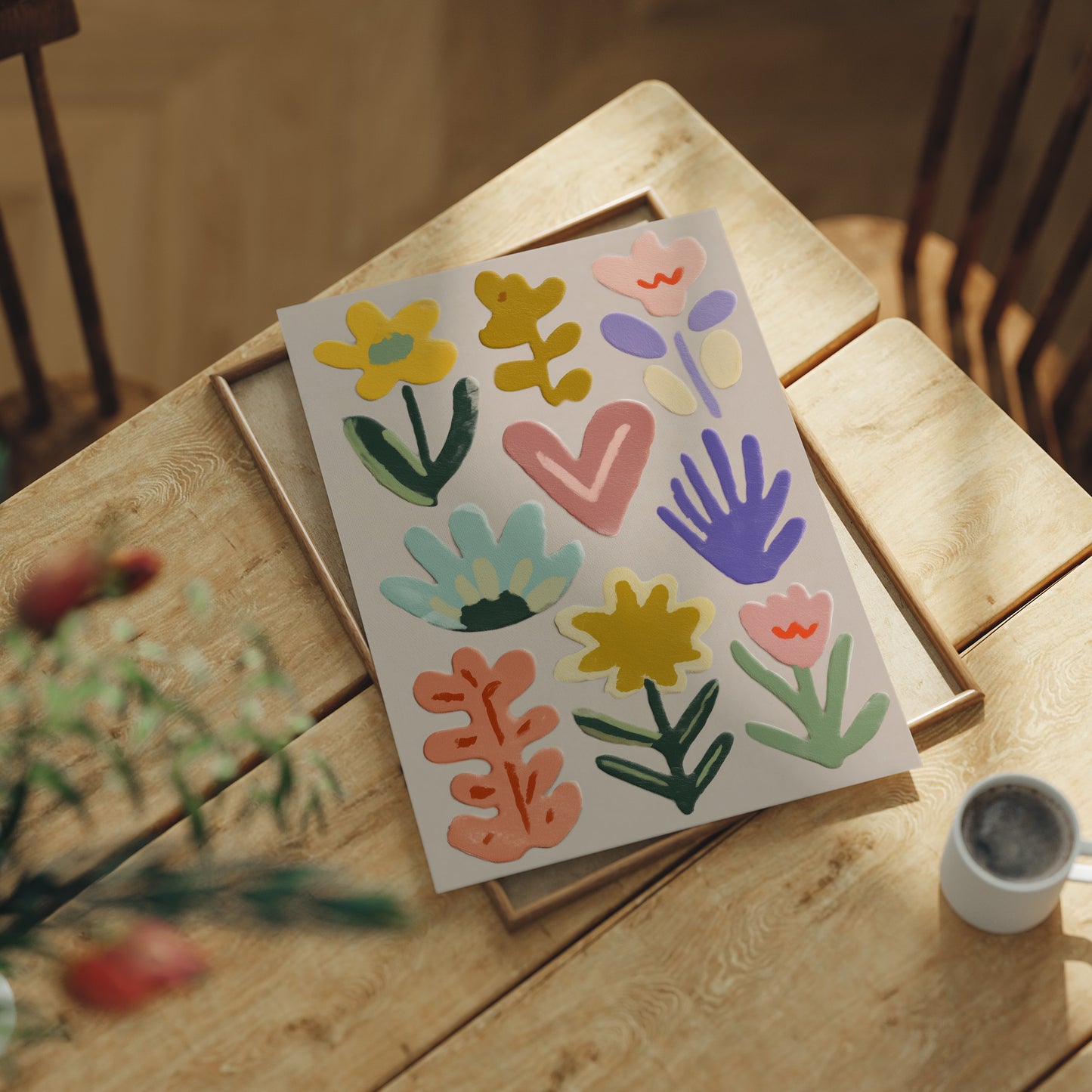 Playful Garden of Felt Dreams