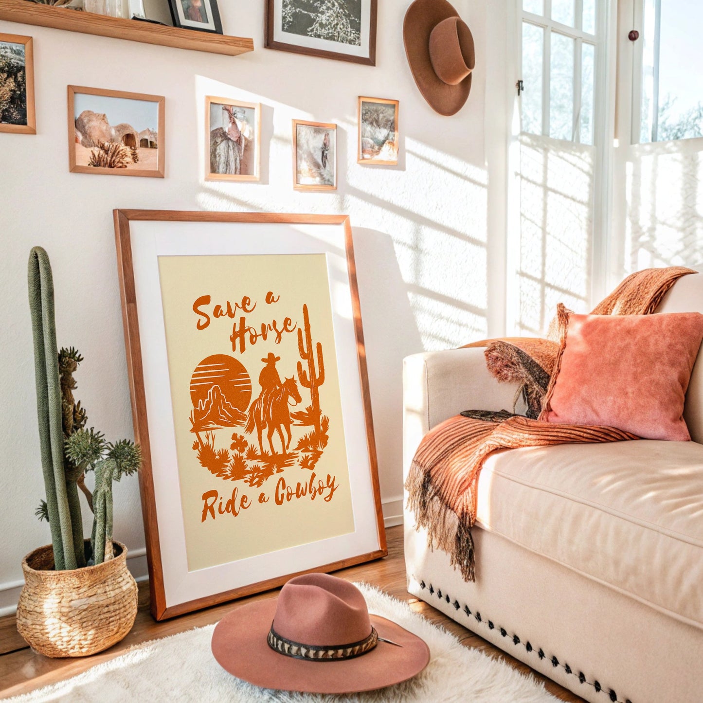 Sunset Trail Through Mesa Country