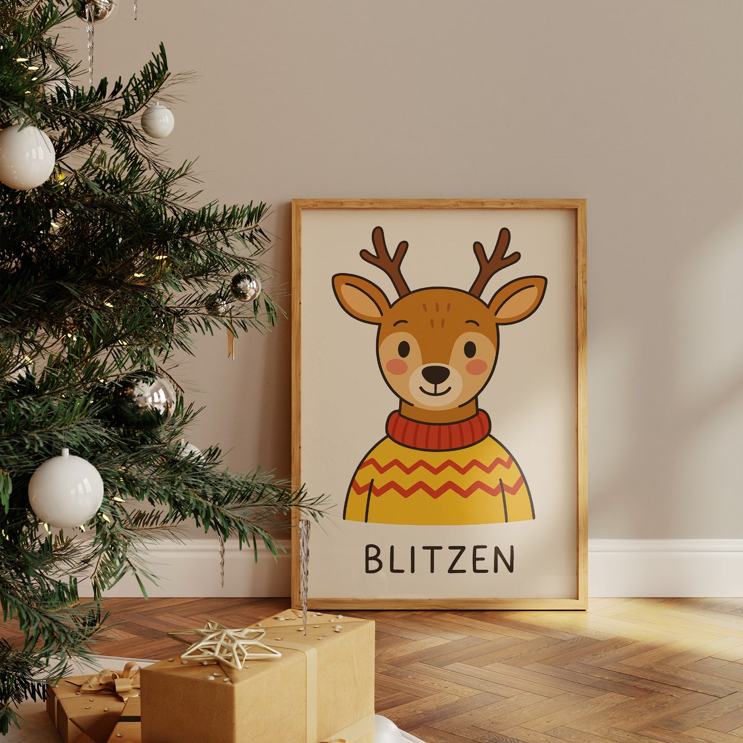Cozy Forest Friend In Yellow