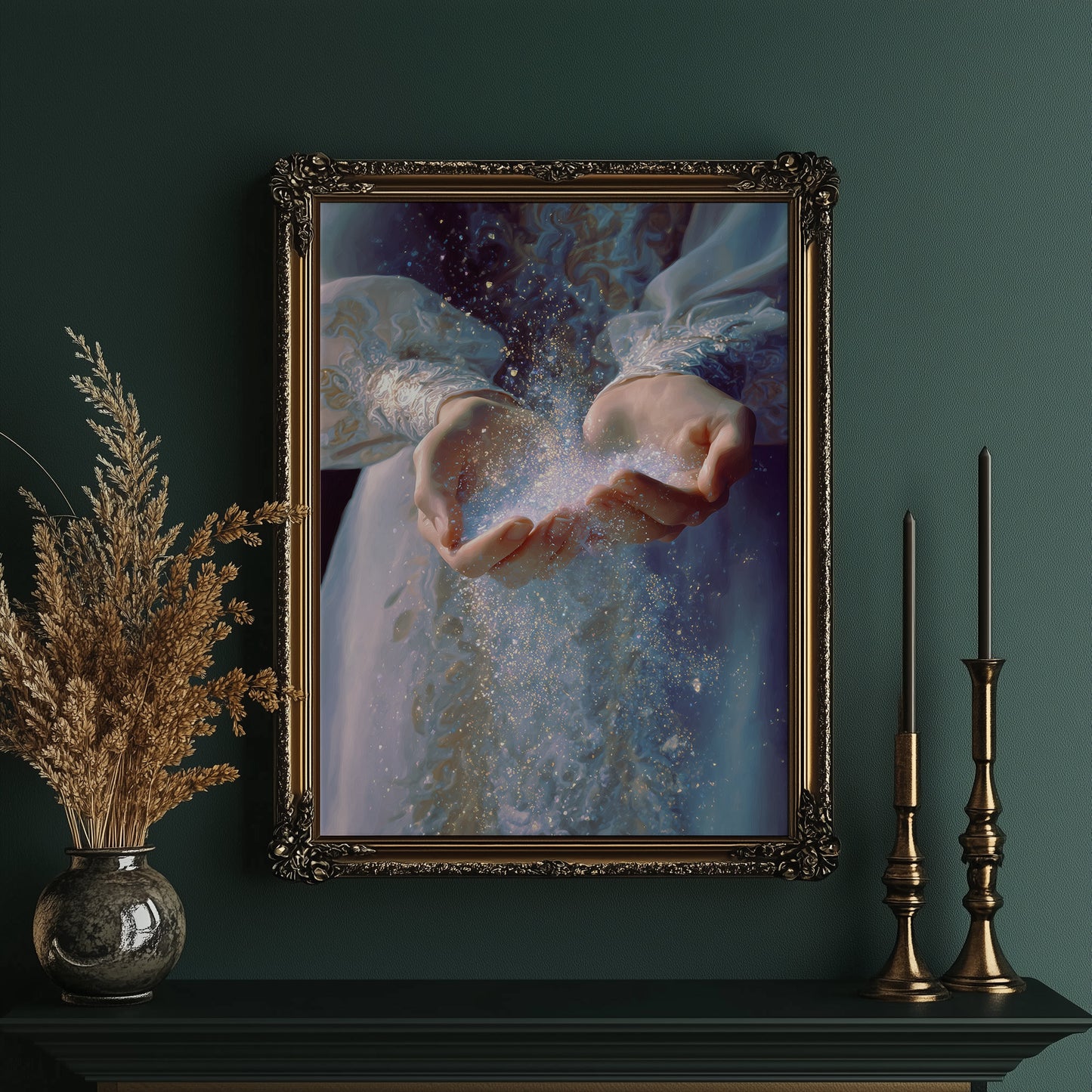 Universe Held In Open Palms