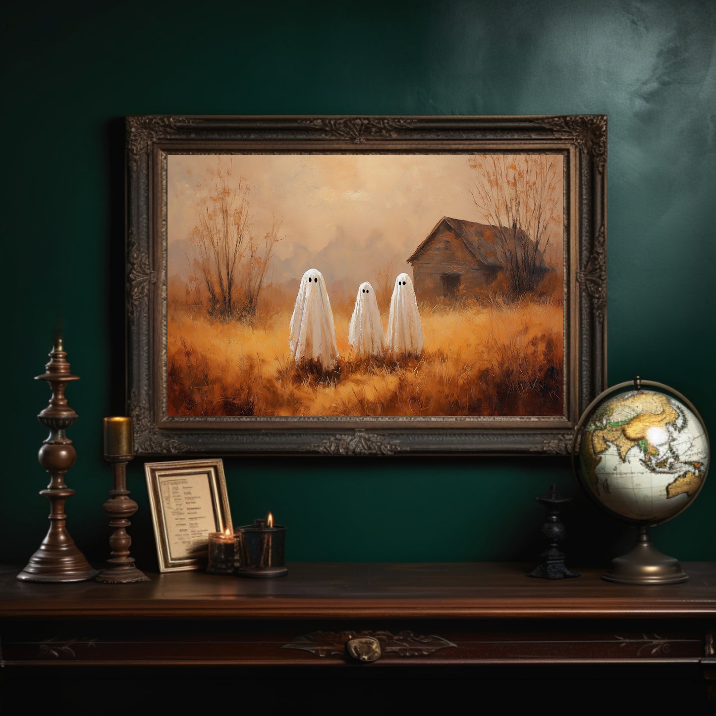 Autumn Fields Harbor Spectral Visitors
