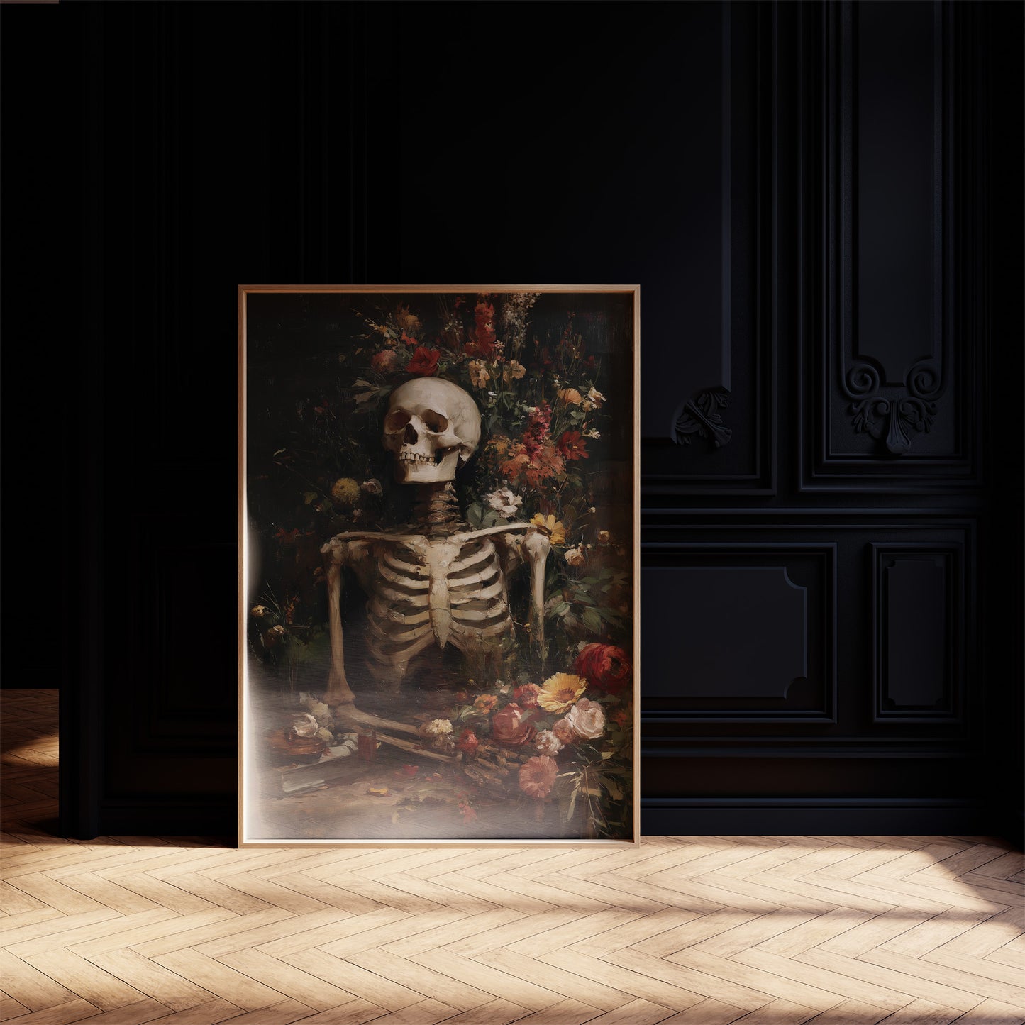 Blooms Against Mortality's Frame
