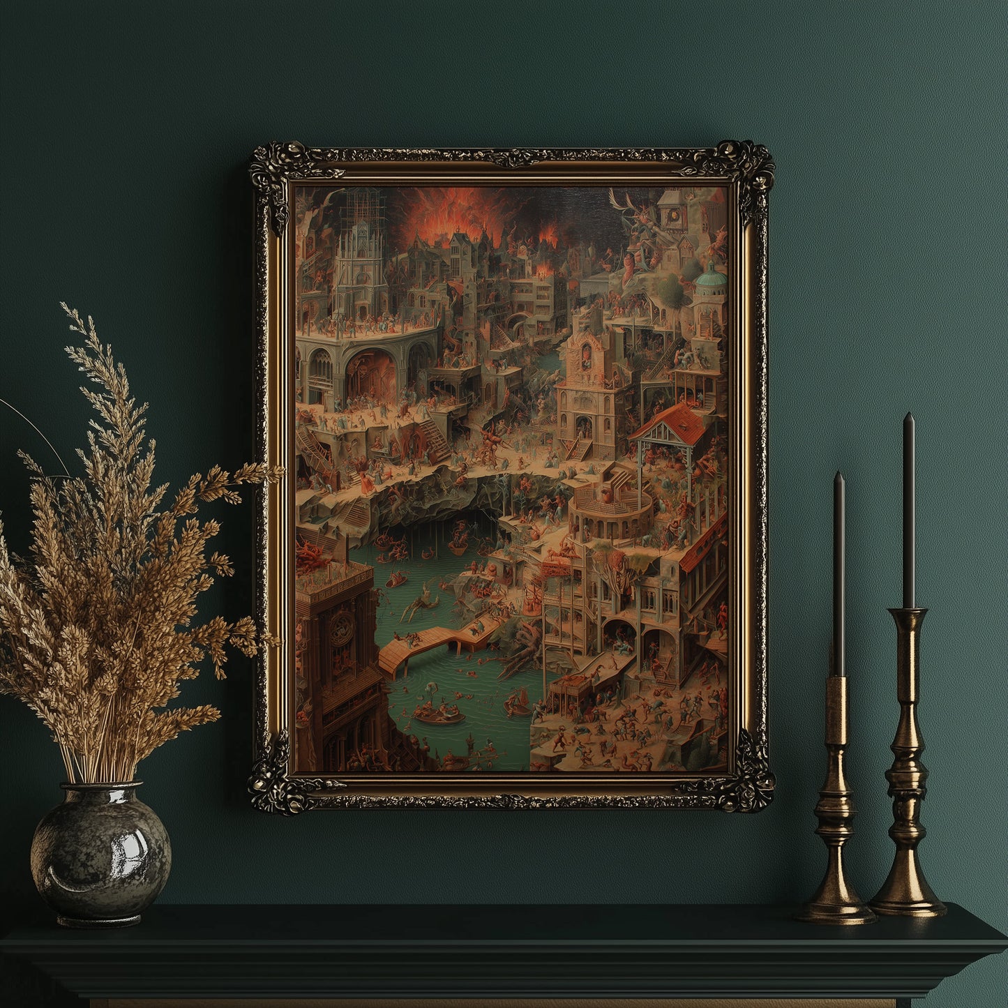 Inferno Meets Waters Below