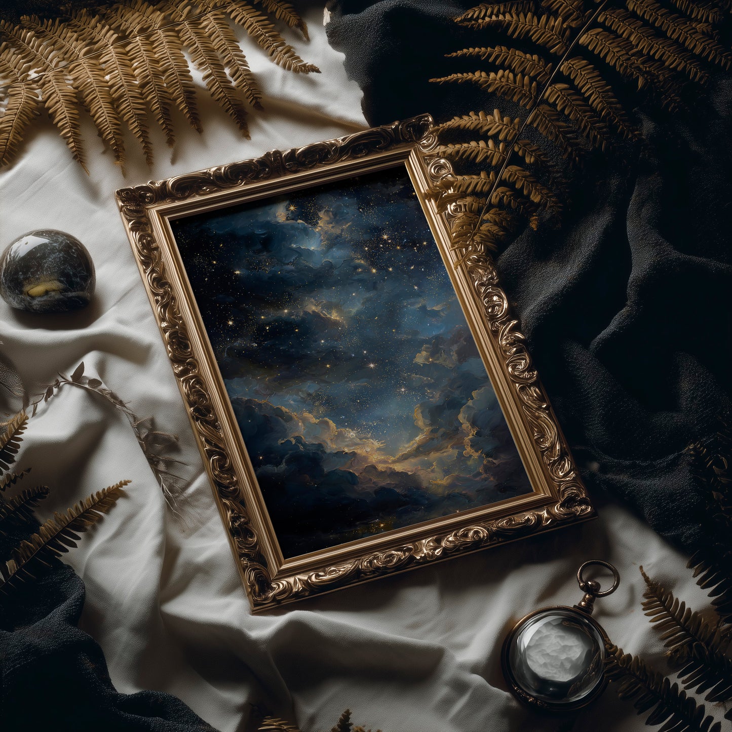 Midnight Oceans Carry Constellations