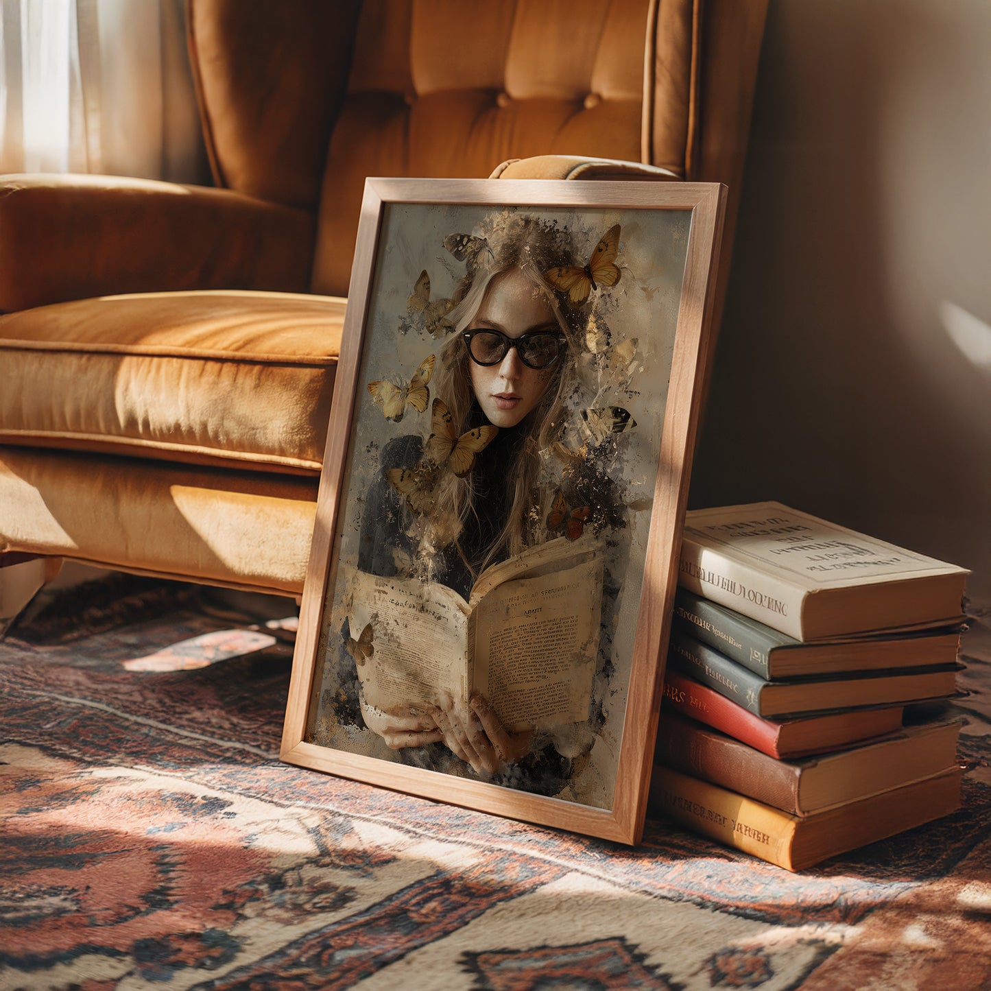 Butterflies Escape From Ancient Pages