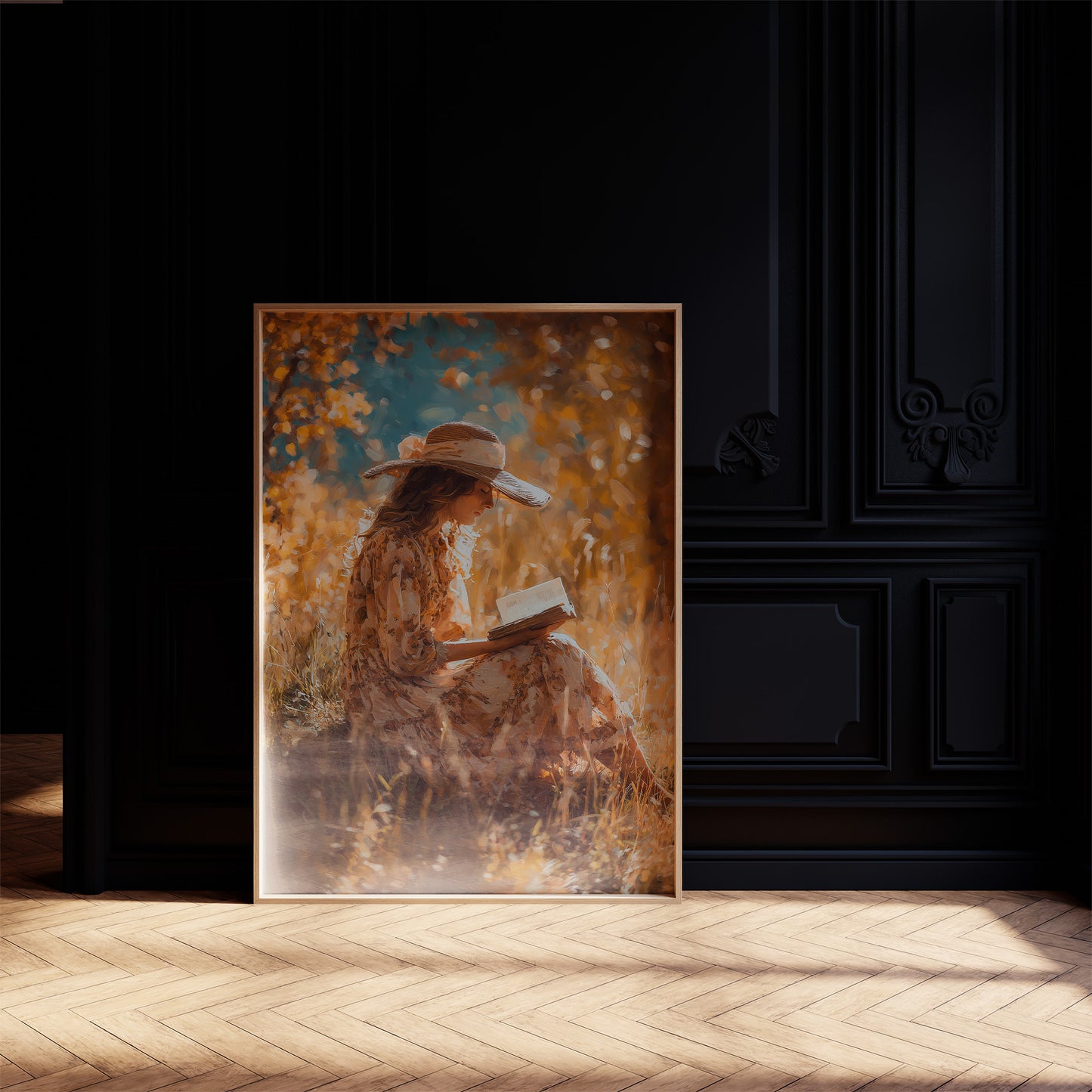 Golden Hour Among Forgotten Pages