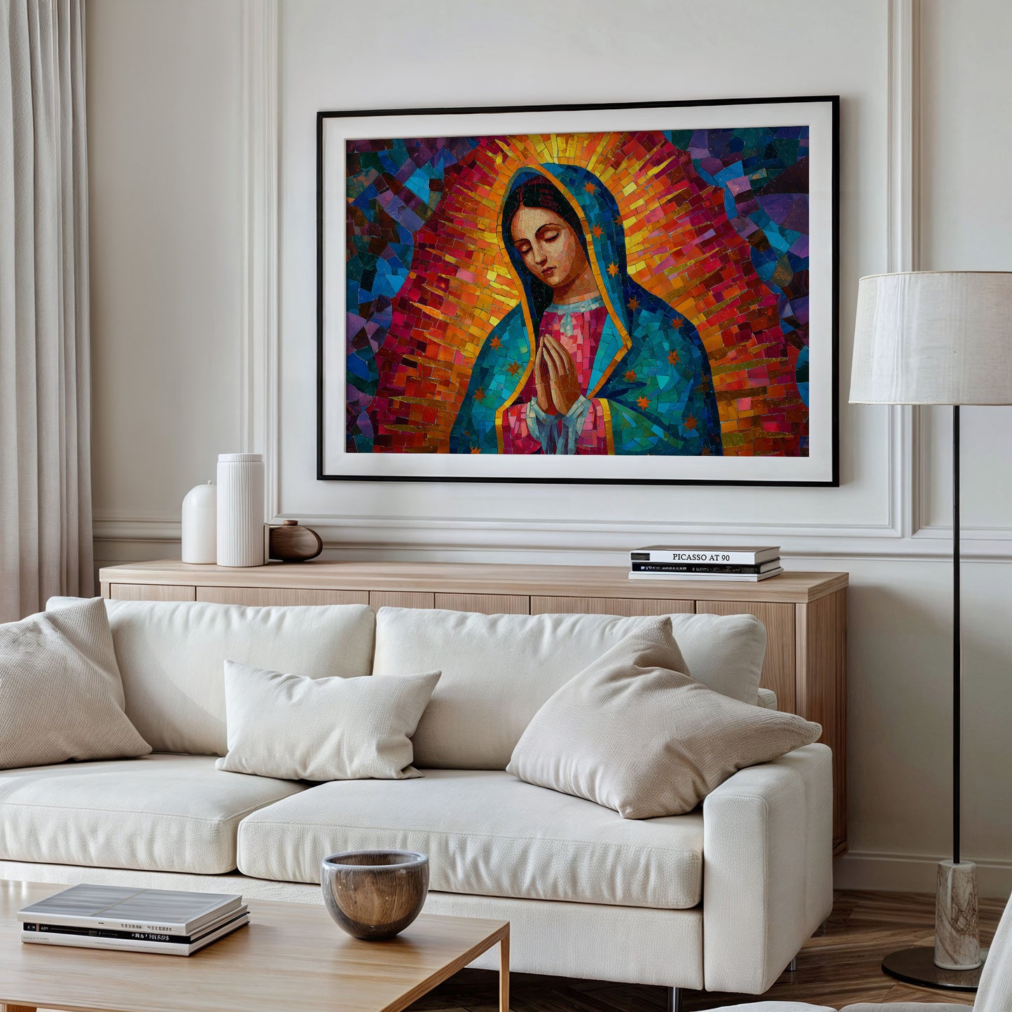 Mosaic Devotion Among Literary Worlds