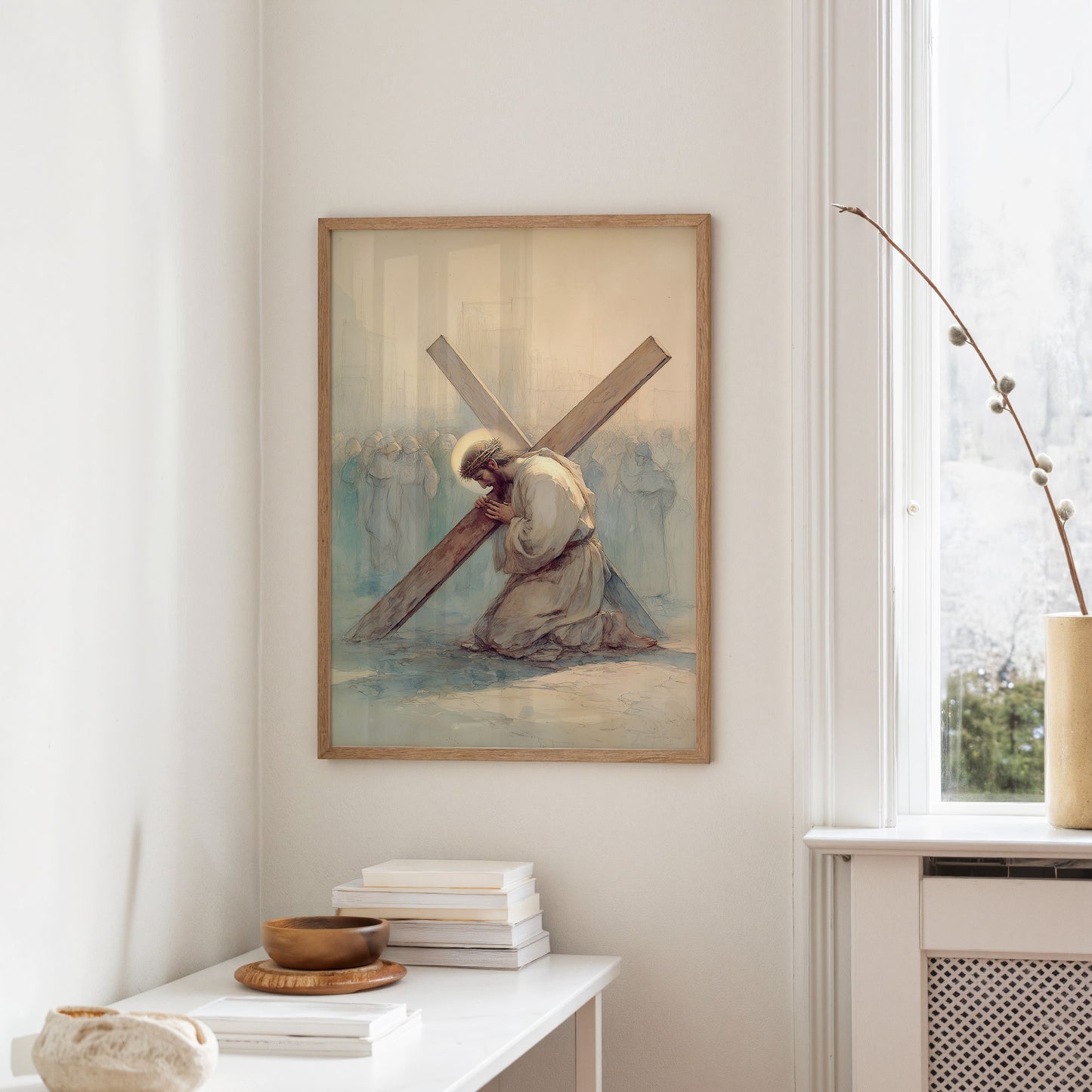 Sacred Path On Wooden Table