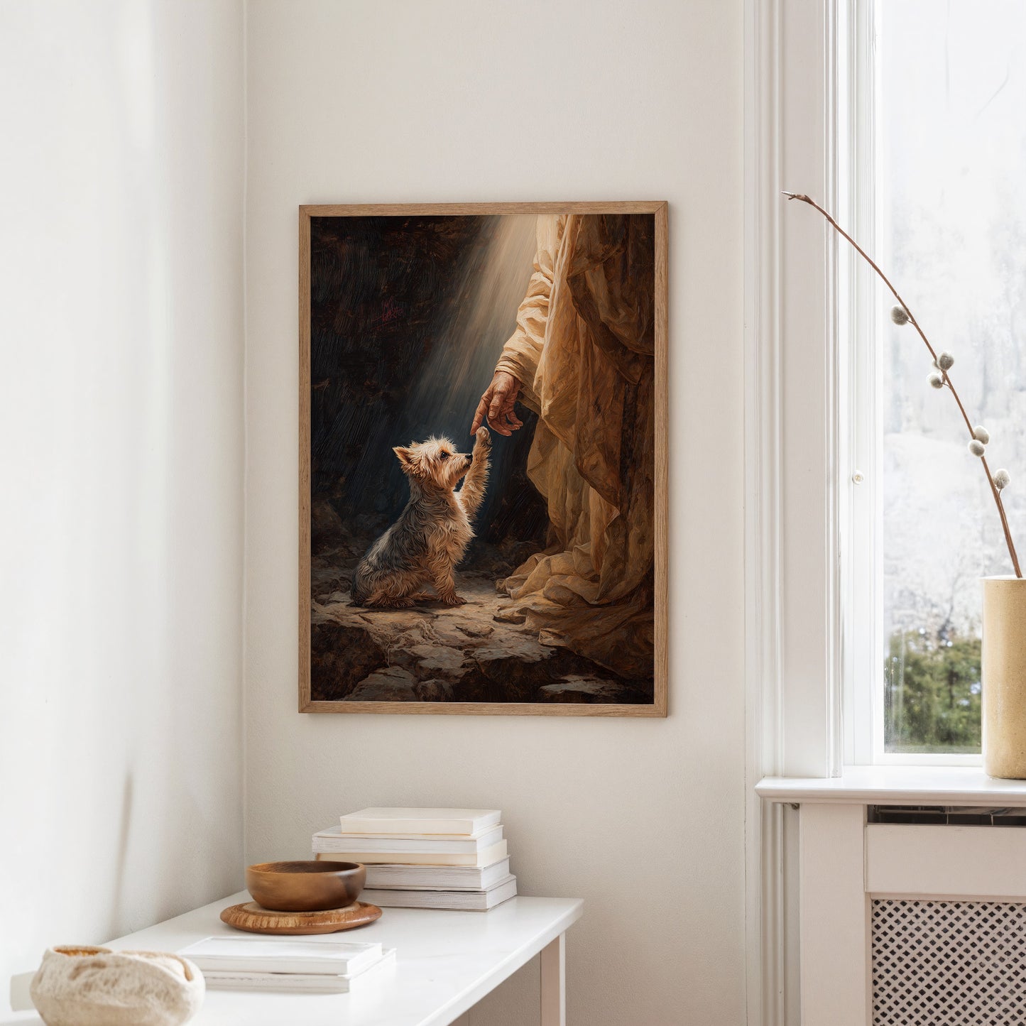 Faithful Companion Reaches For Light