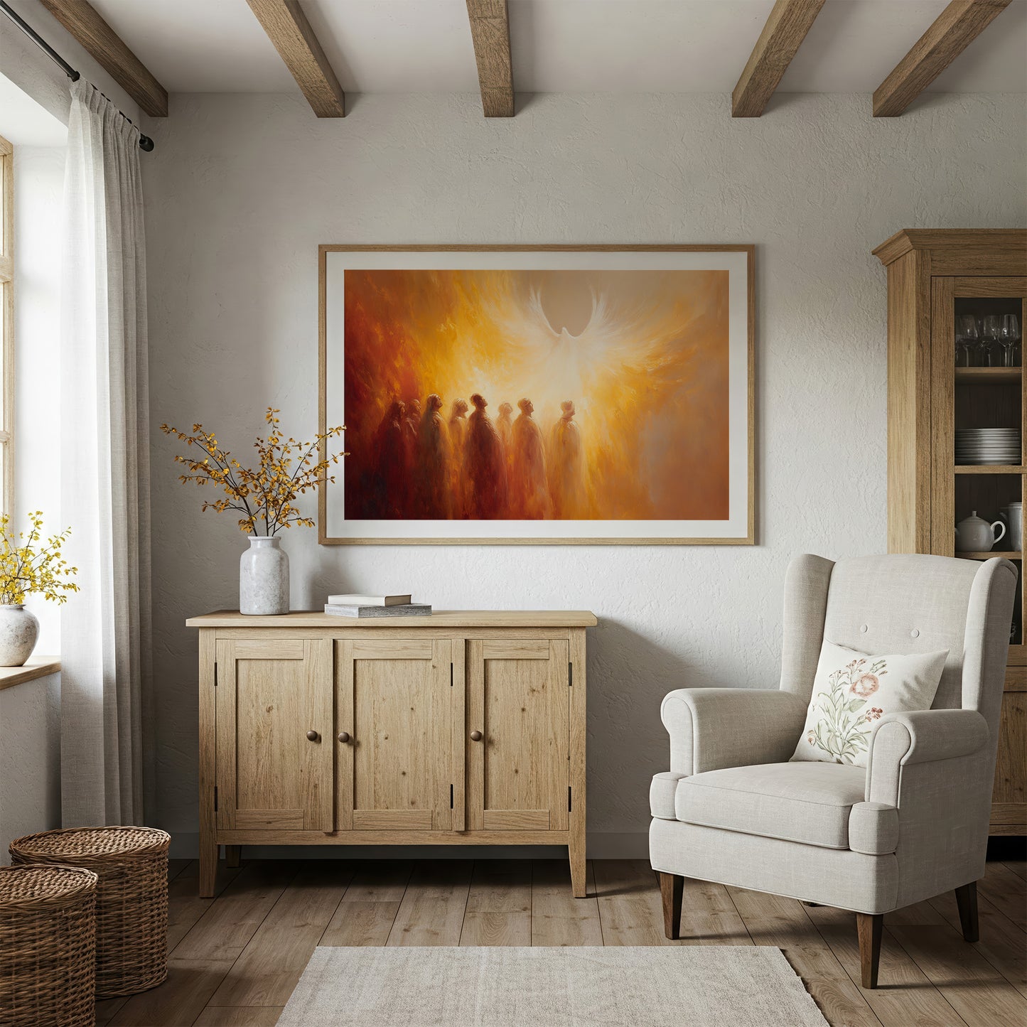 Souls Gather In Radiant Light