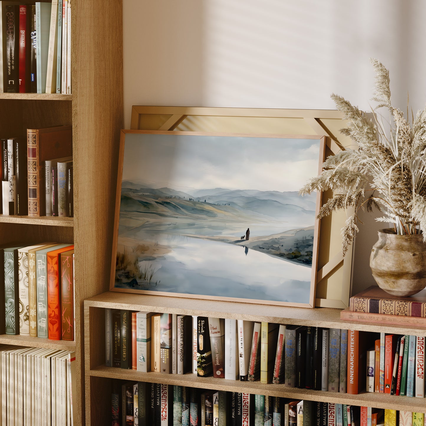 Solitude By The Misty Lake