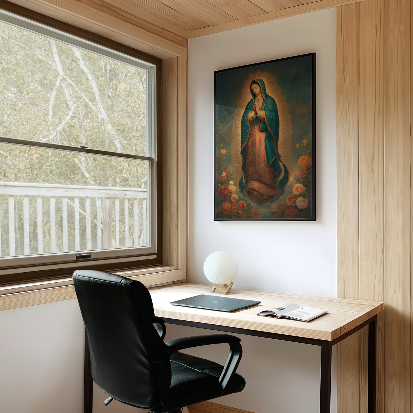 Sacred Glow Among Rose Gardens