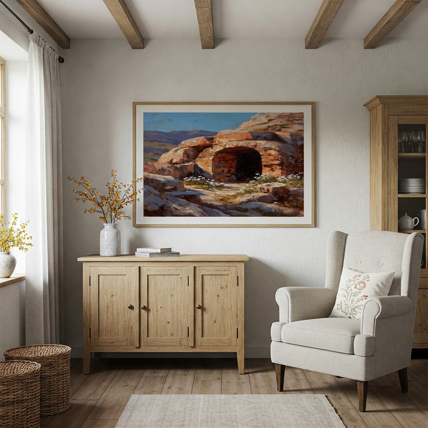 Ancient Passage Basks In Light