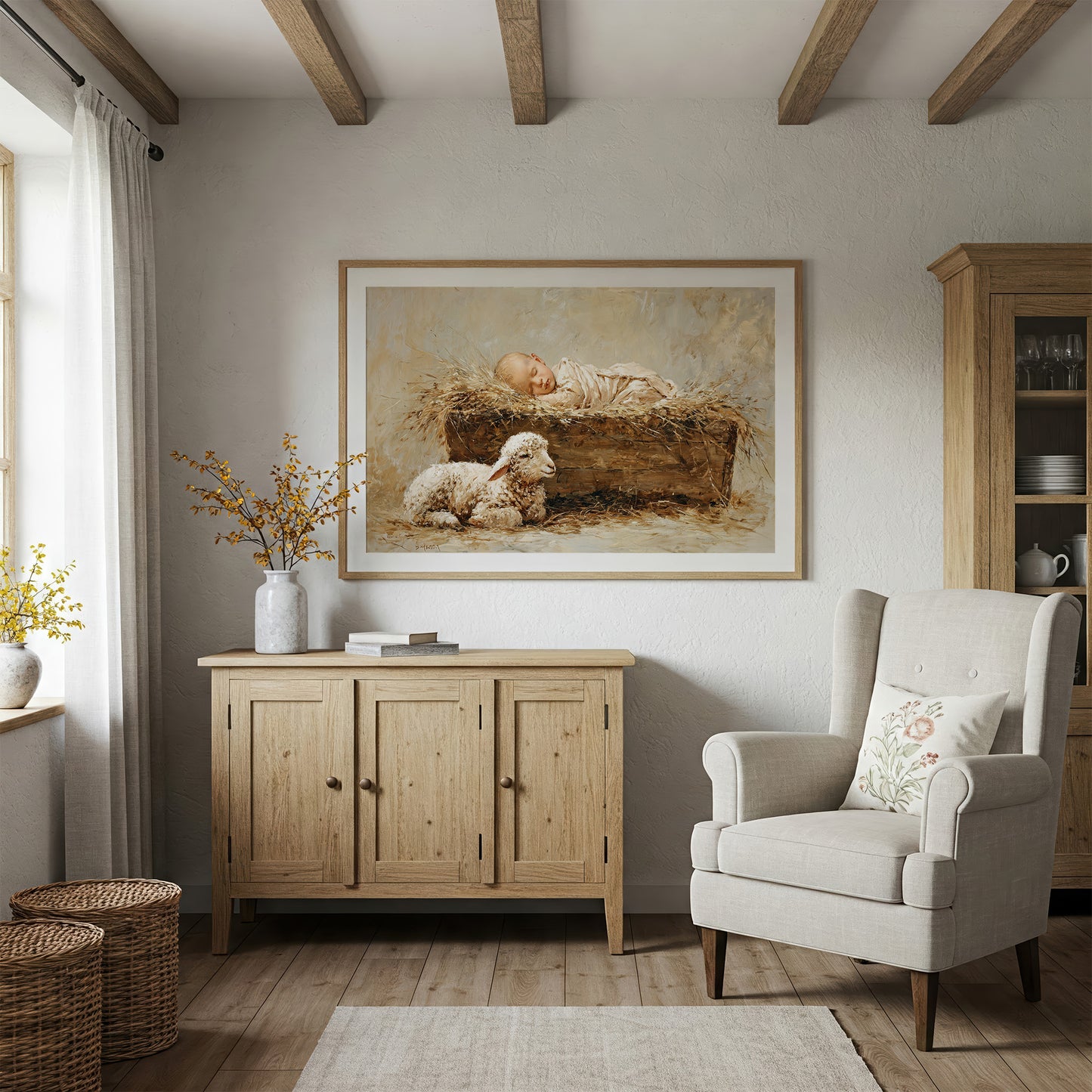 Slumber In The Manger's Glow