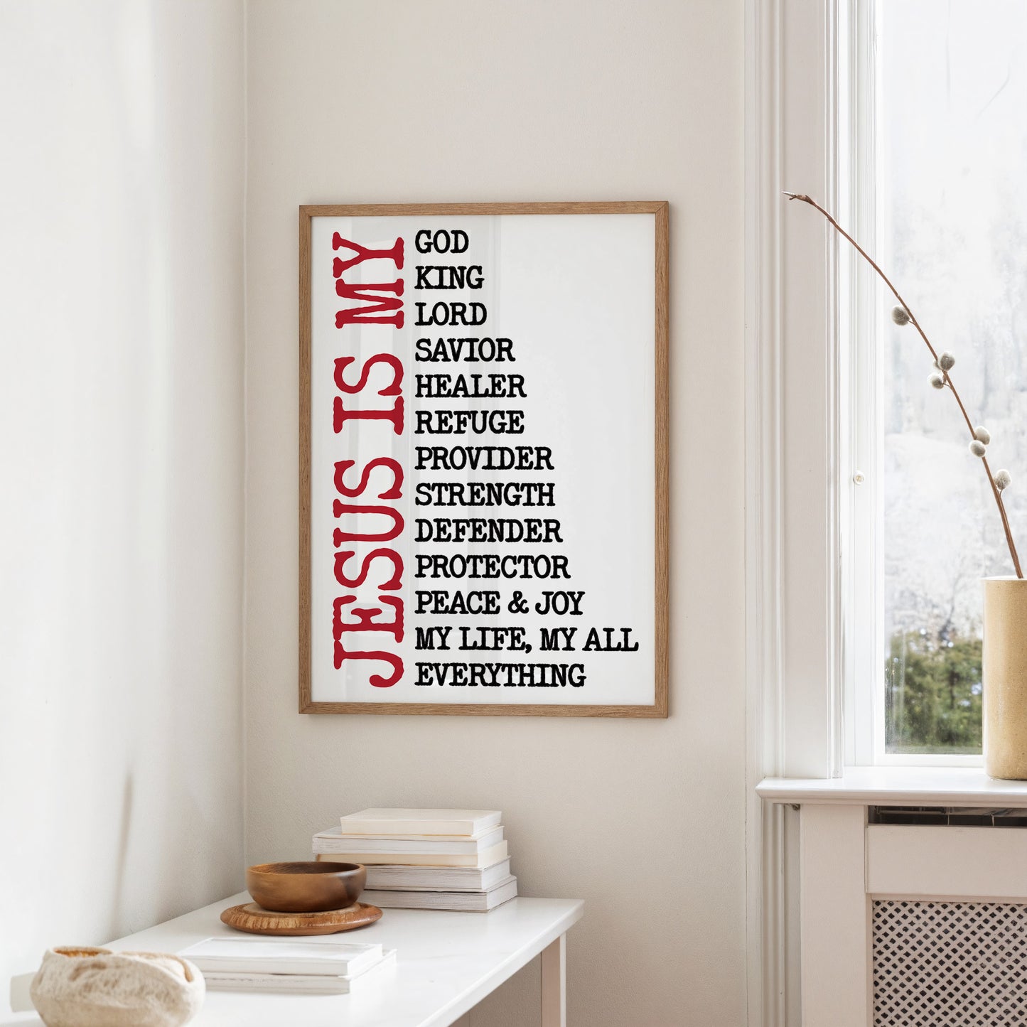 Faith Spelled In Bold Truth