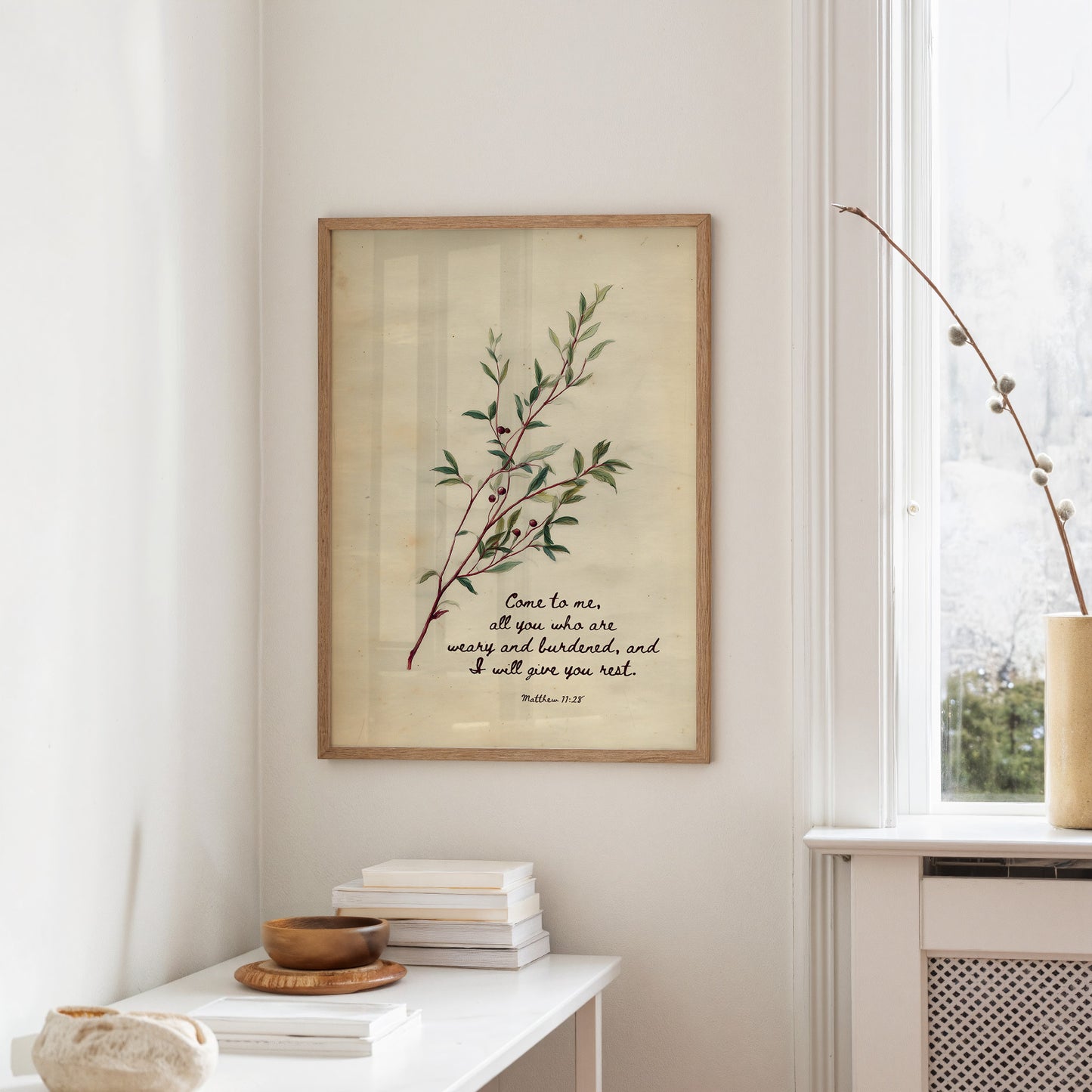 Olive Branch Upon Sacred Words