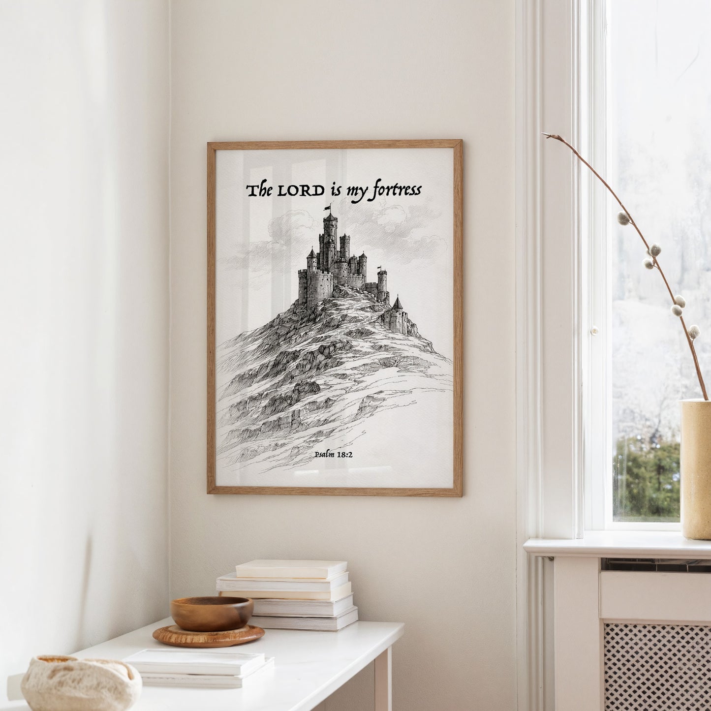 Spiritual Stronghold Stands Upon Sacred Heights