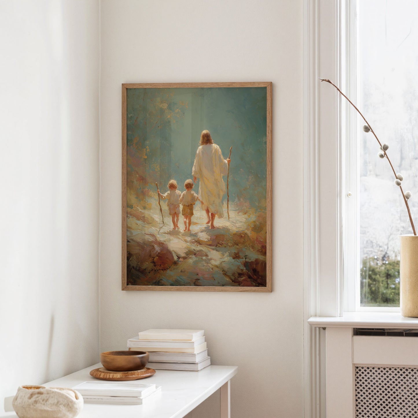 Luminous Journey Through Ethereal Paths