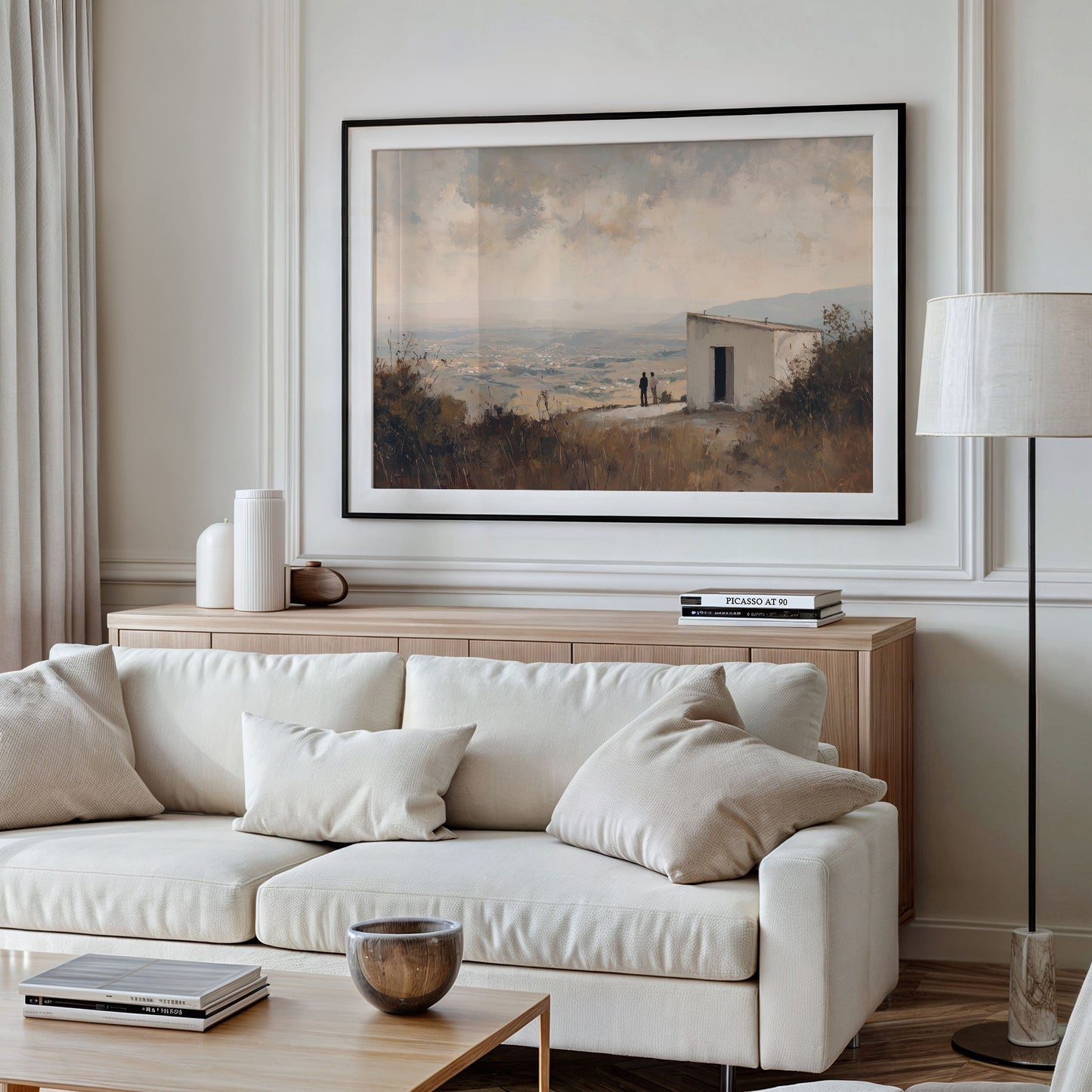 Silent Watchers Above Valley's Dream