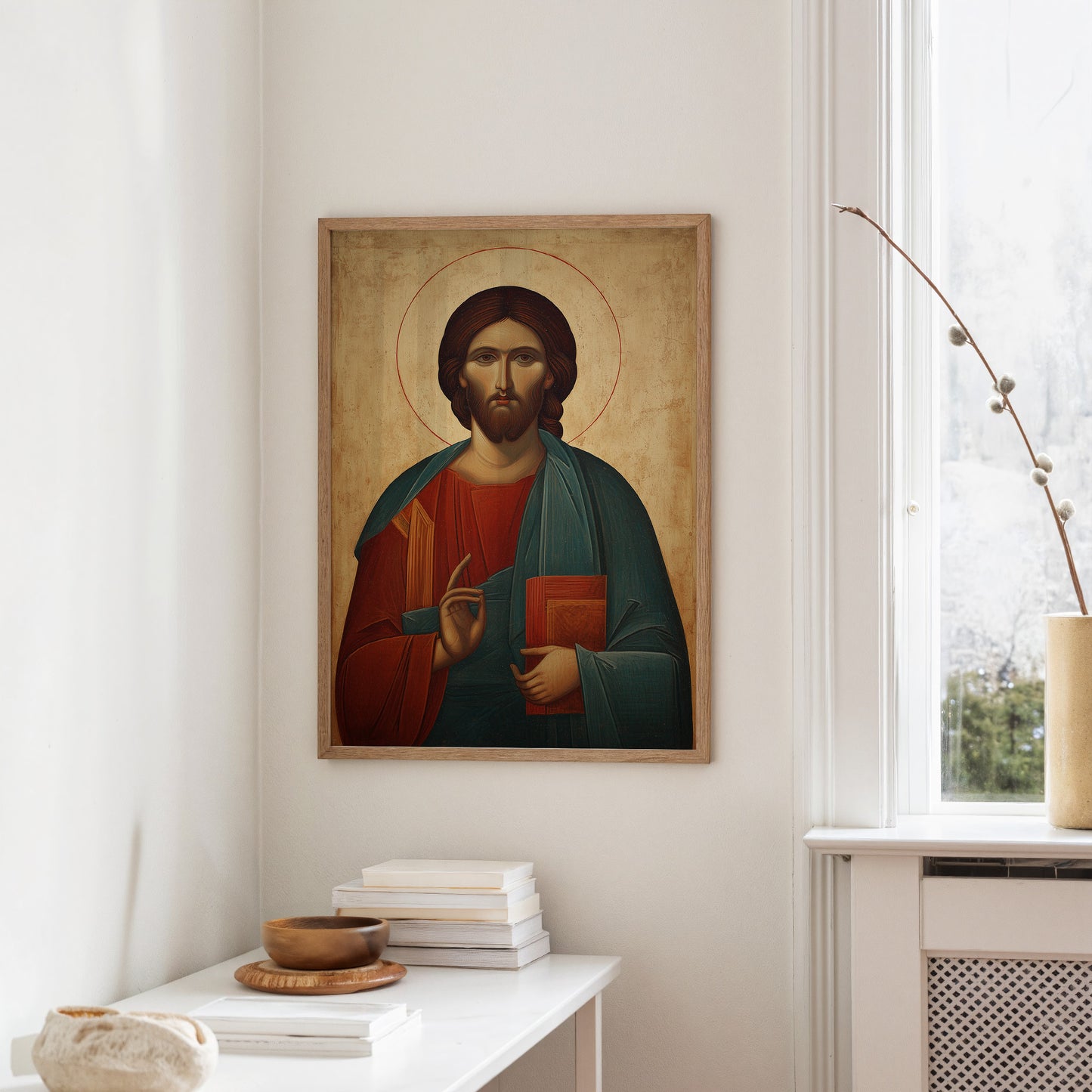 Byzantine Reverence Captured in Pigment