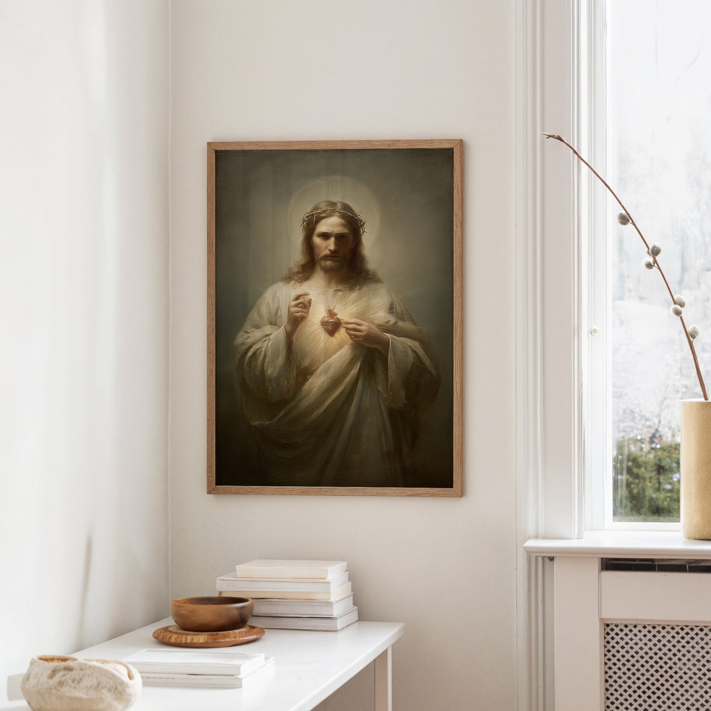 Divine Radiance Illuminates Eternal Promise