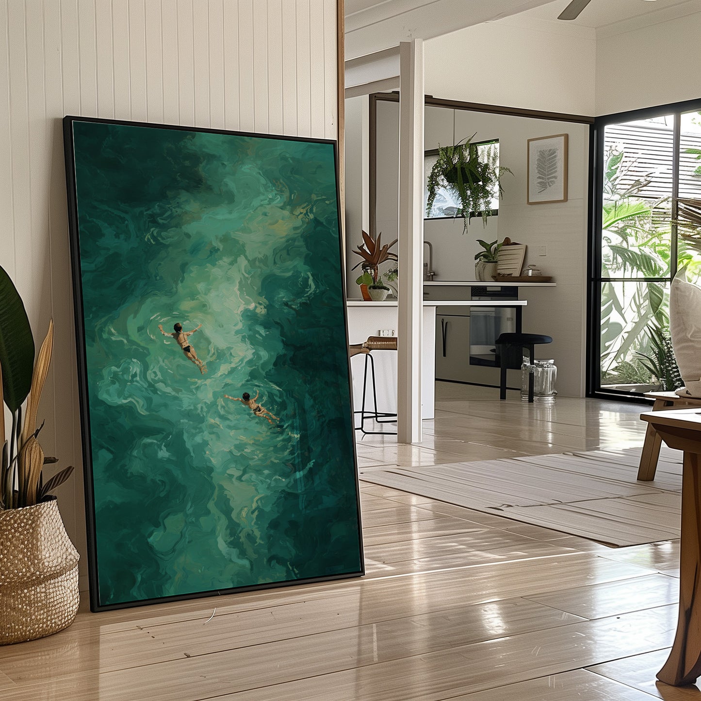 Emerald Currents: A Shared Aquatic Journey