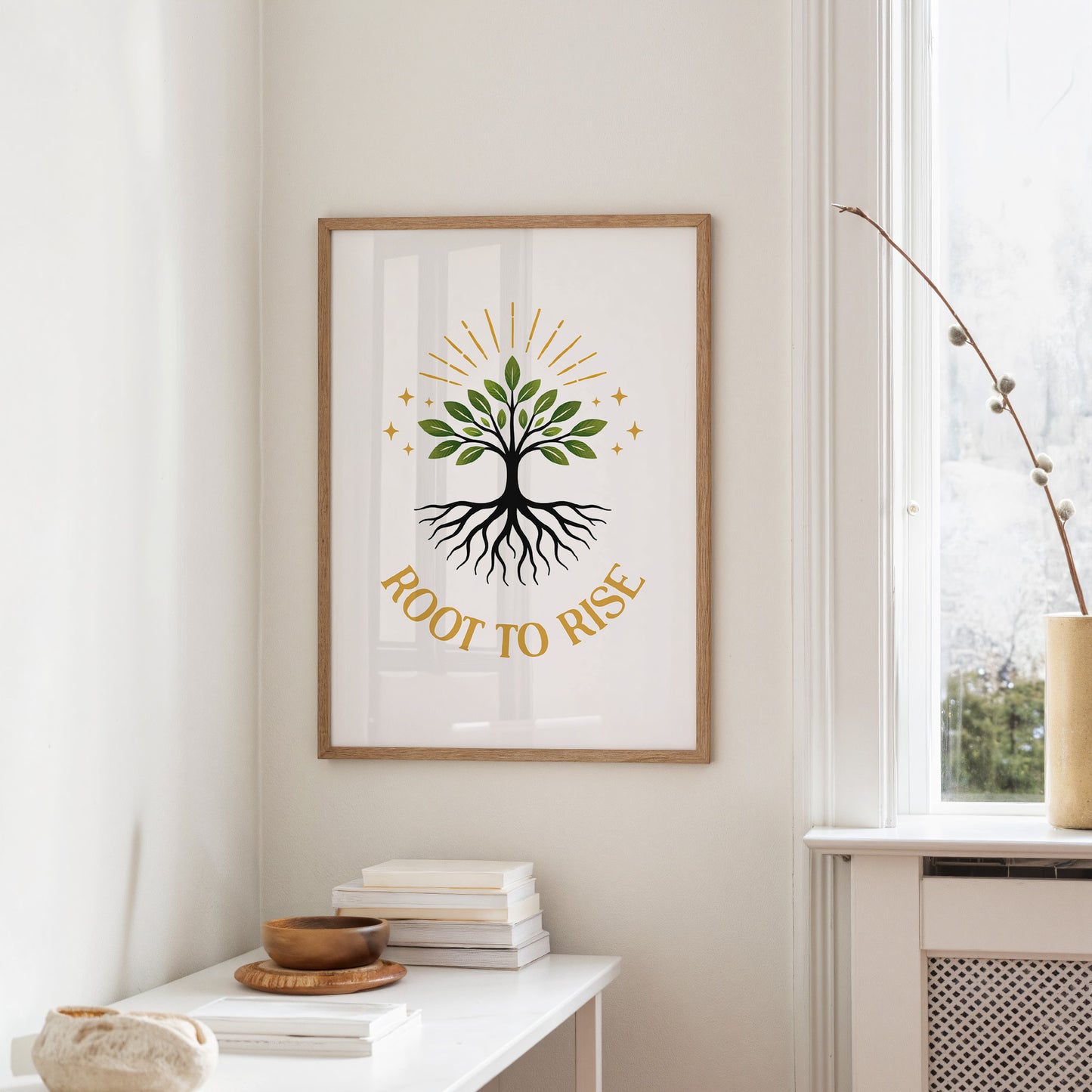 Illuminated Growth: Root to Rise