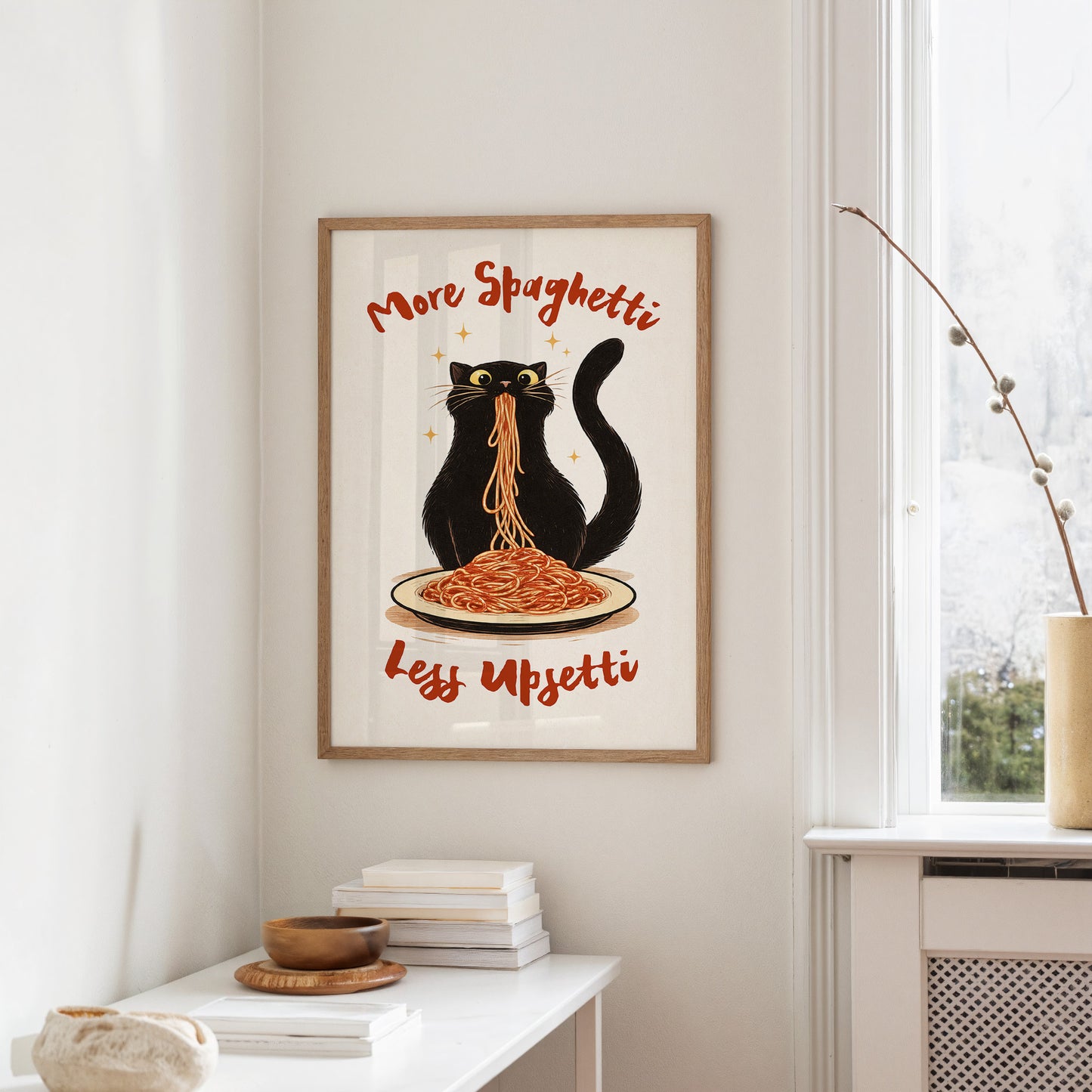 Pasta Purr-fection: A Feline Feast