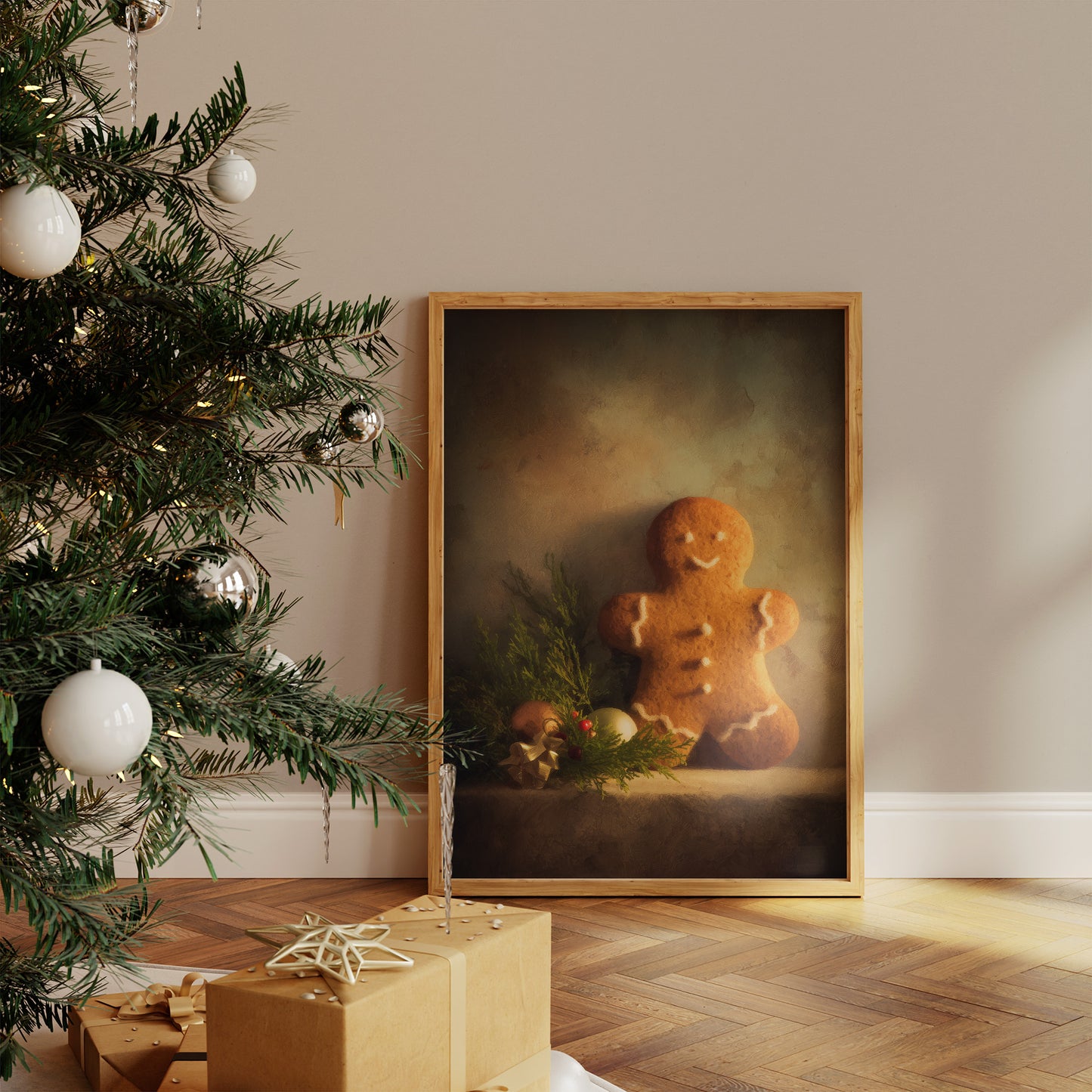 Sweet Gingerbread Man of Yuletide Memories