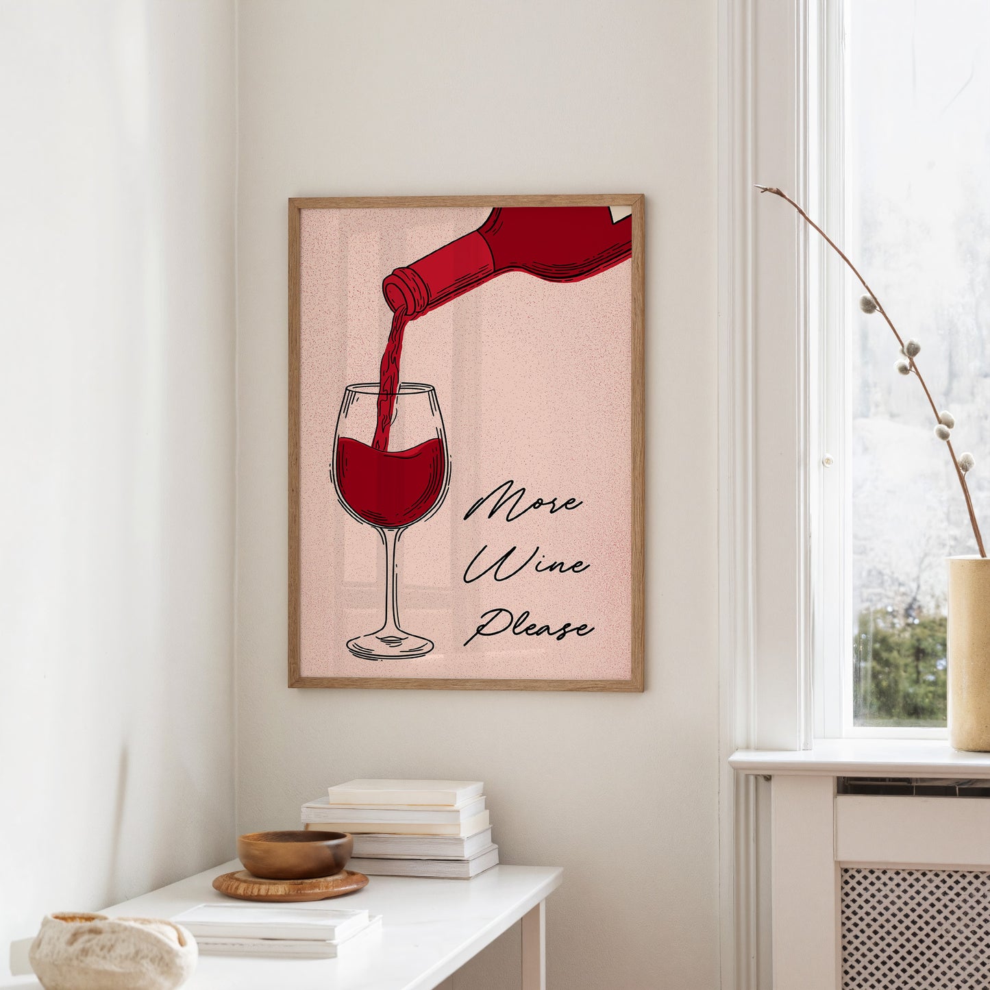 Crimson Pour: An Evening's Indulgence