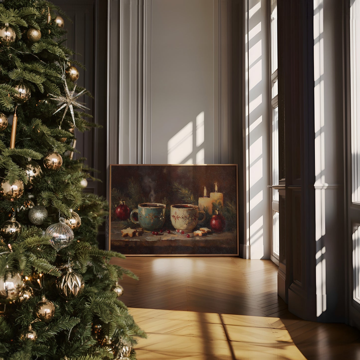 Two Mugs Wait For December's Return