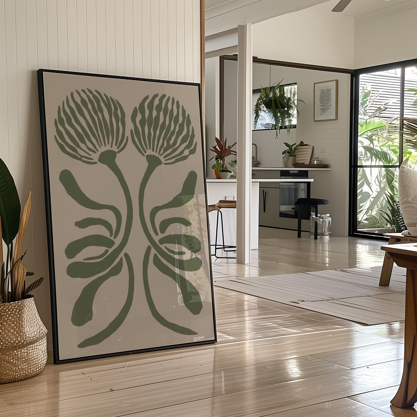 Sage Blooms Dance In Symmetry