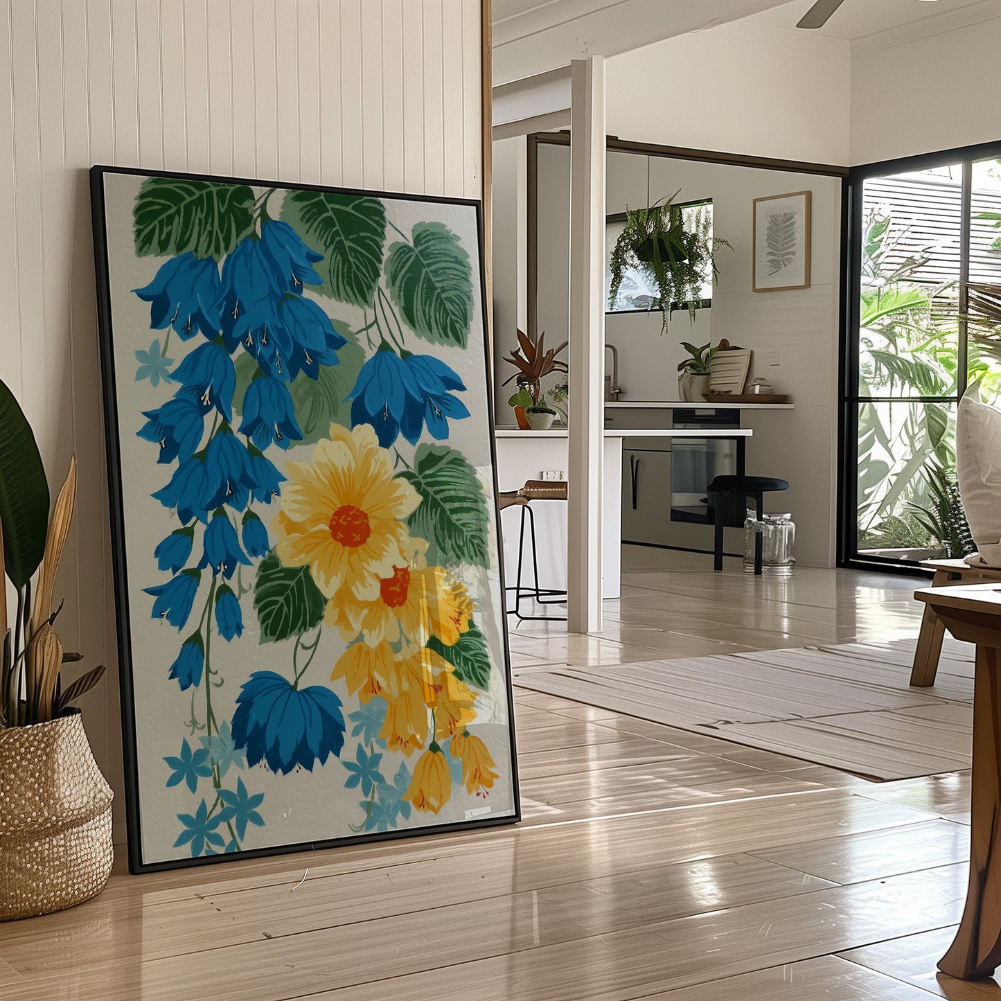 Blue Bells Dance With Golden Sun