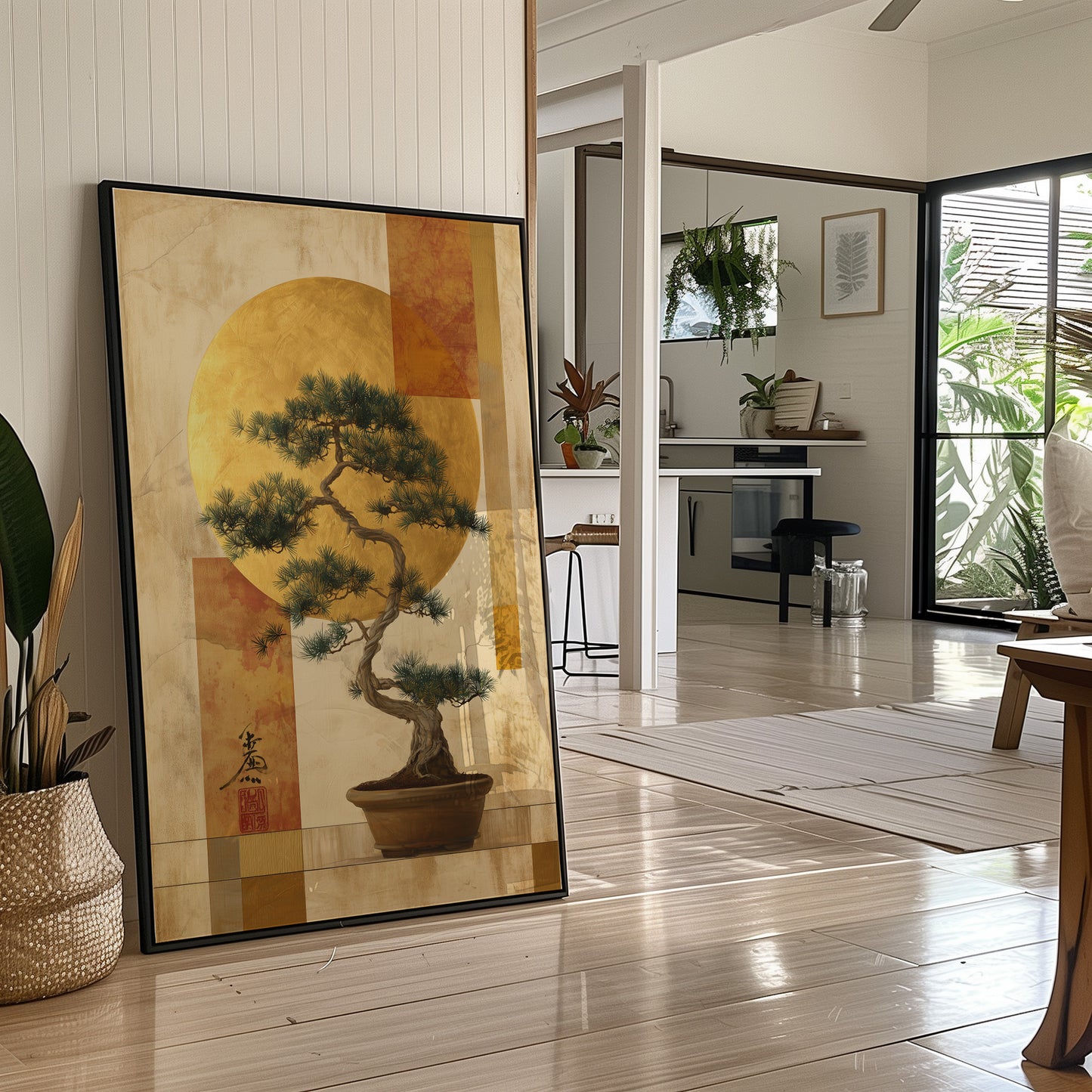 Bonsai Tales In Golden Hours