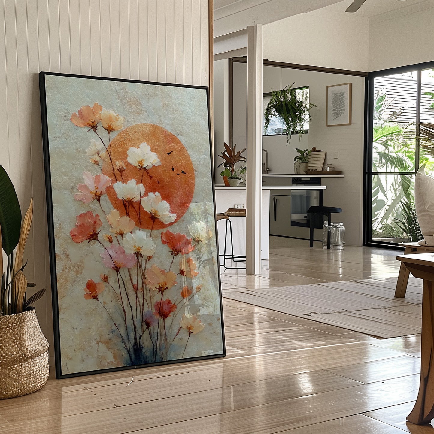 Wild Poppies Dance At Sunset