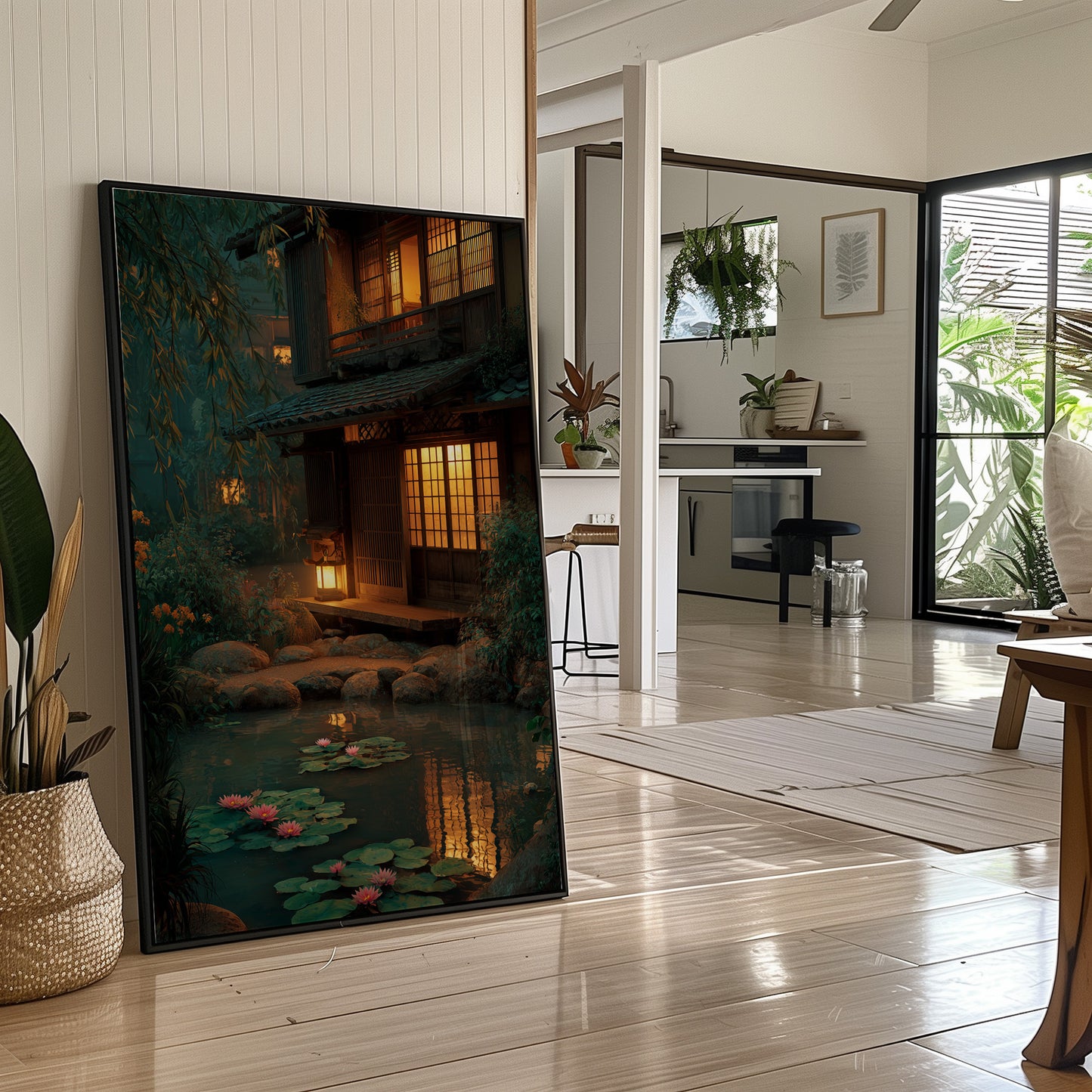 Lotus Dreams In Twilight Garden